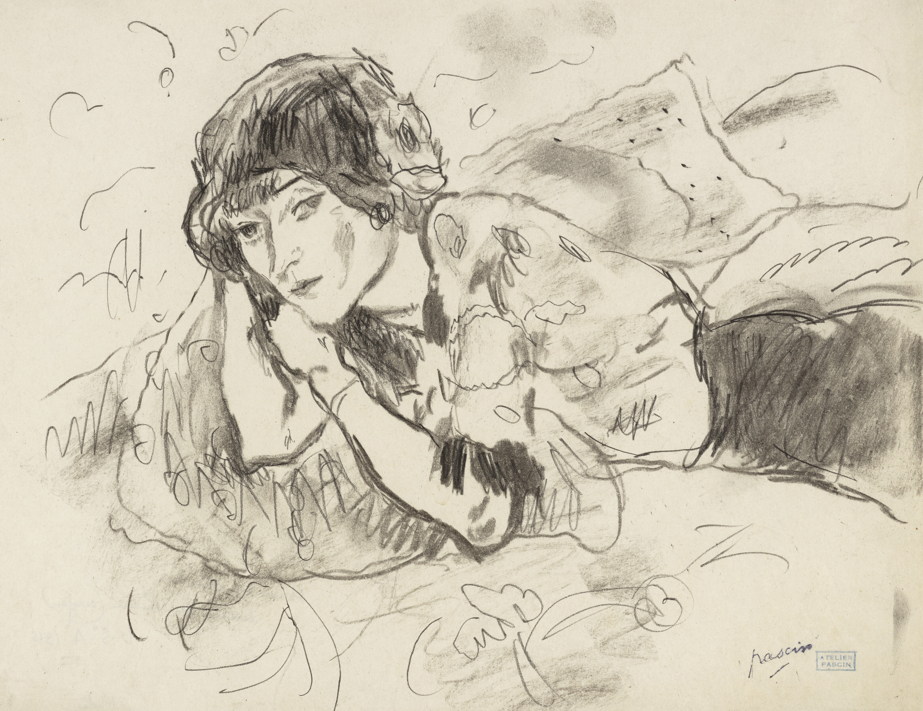 Jules Pascin — Костюм Гермины Давид, изображение 1