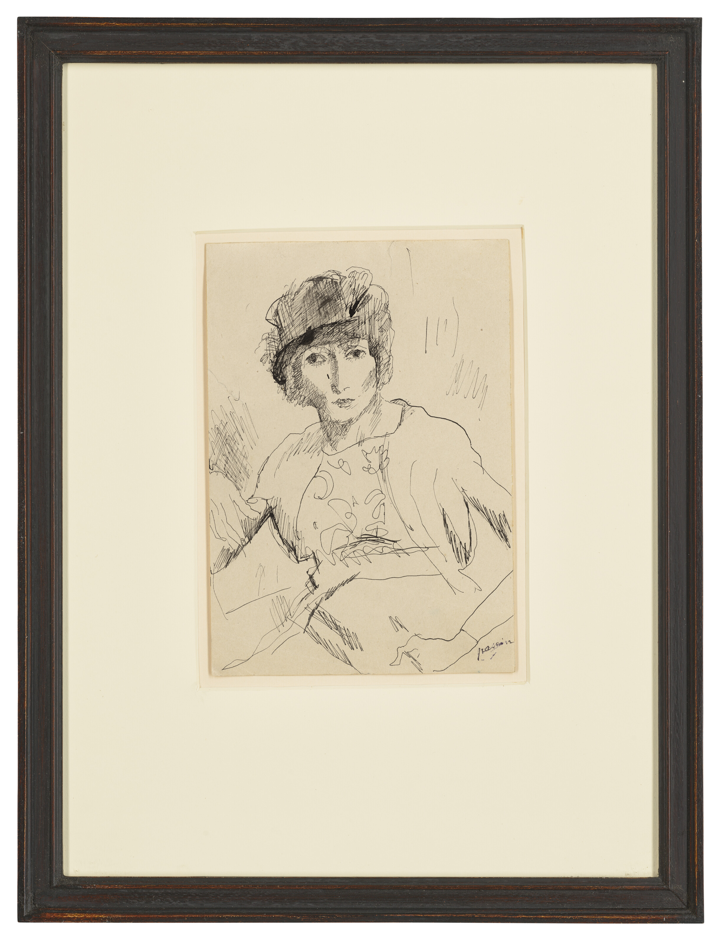 Jules Pascin — Эрмина Давид в бюсте, изображение 2