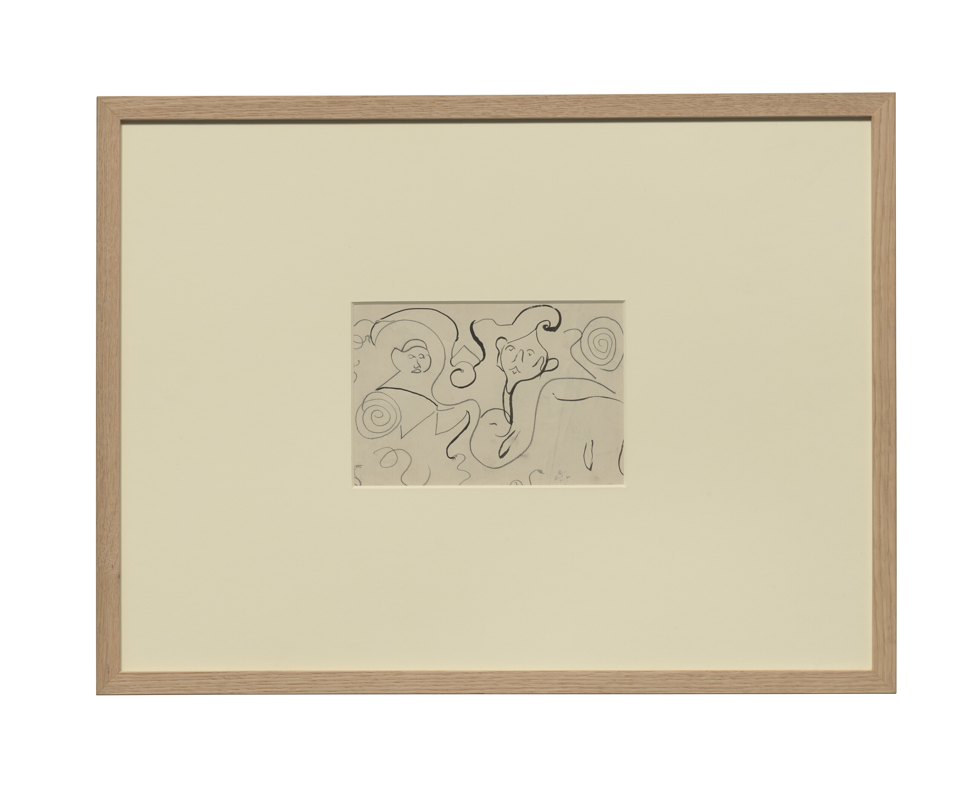 Jules Pascin — (i) Персонаж (ii) Автопортрет молодых женщин ( справа); Этюды с лицами (сзади) (iii) Эрмина Давид Экриван, изображение 12