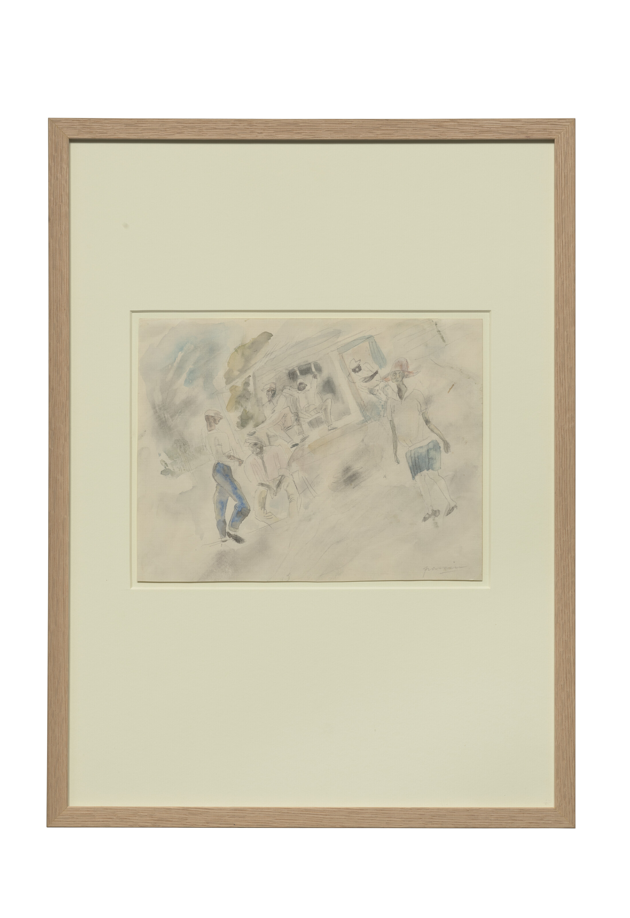 Jules Pascin — (i) Персонаж (ii) Автопортрет молодых женщин ( справа); Этюды с лицами (сзади) (iii) Эрмина Давид Экриван, изображение 8