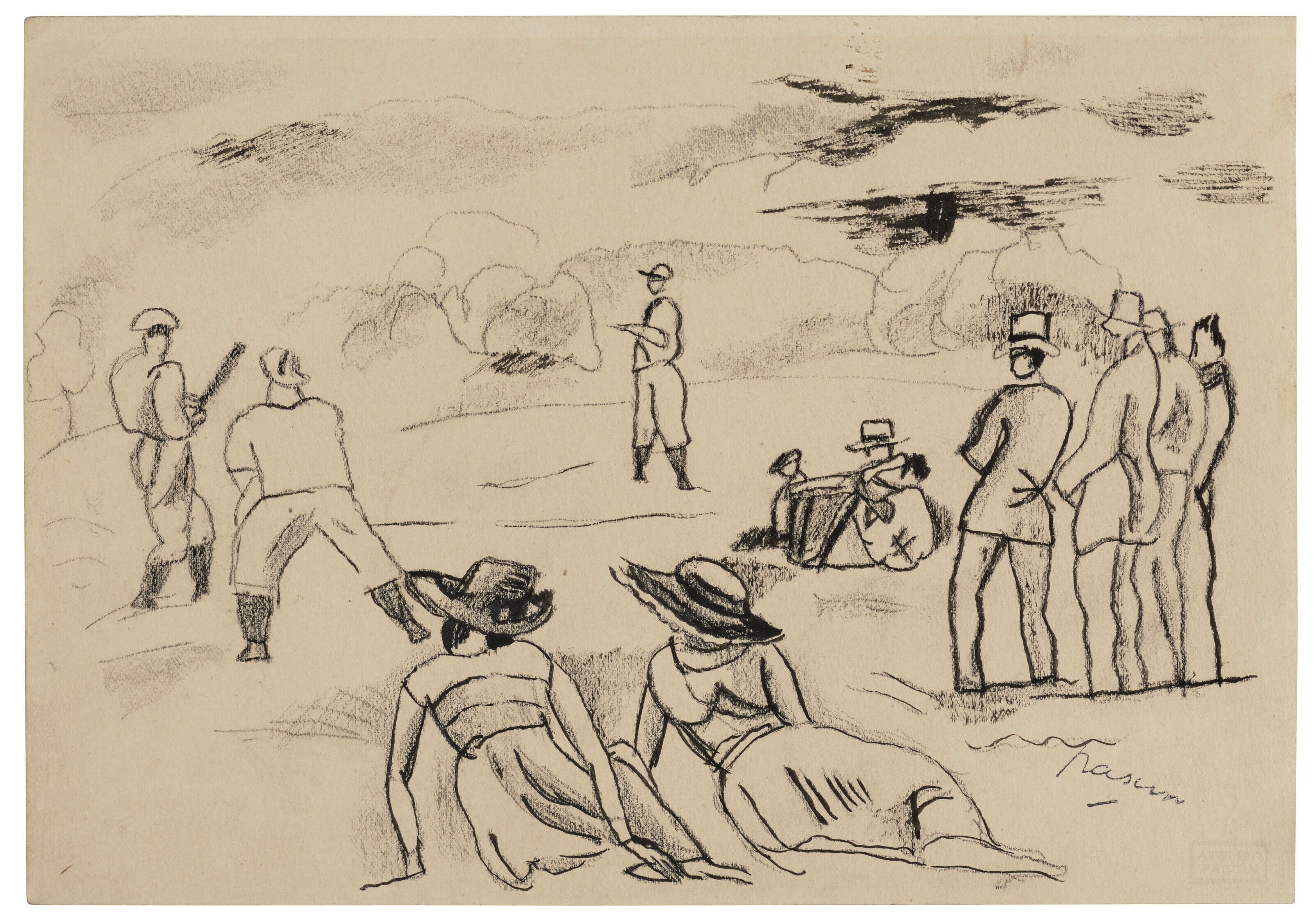 Jules Pascin — (i) Мюллер и Братигам (ii) Партия победы (iii) Праздник чемпионов, изображение 2