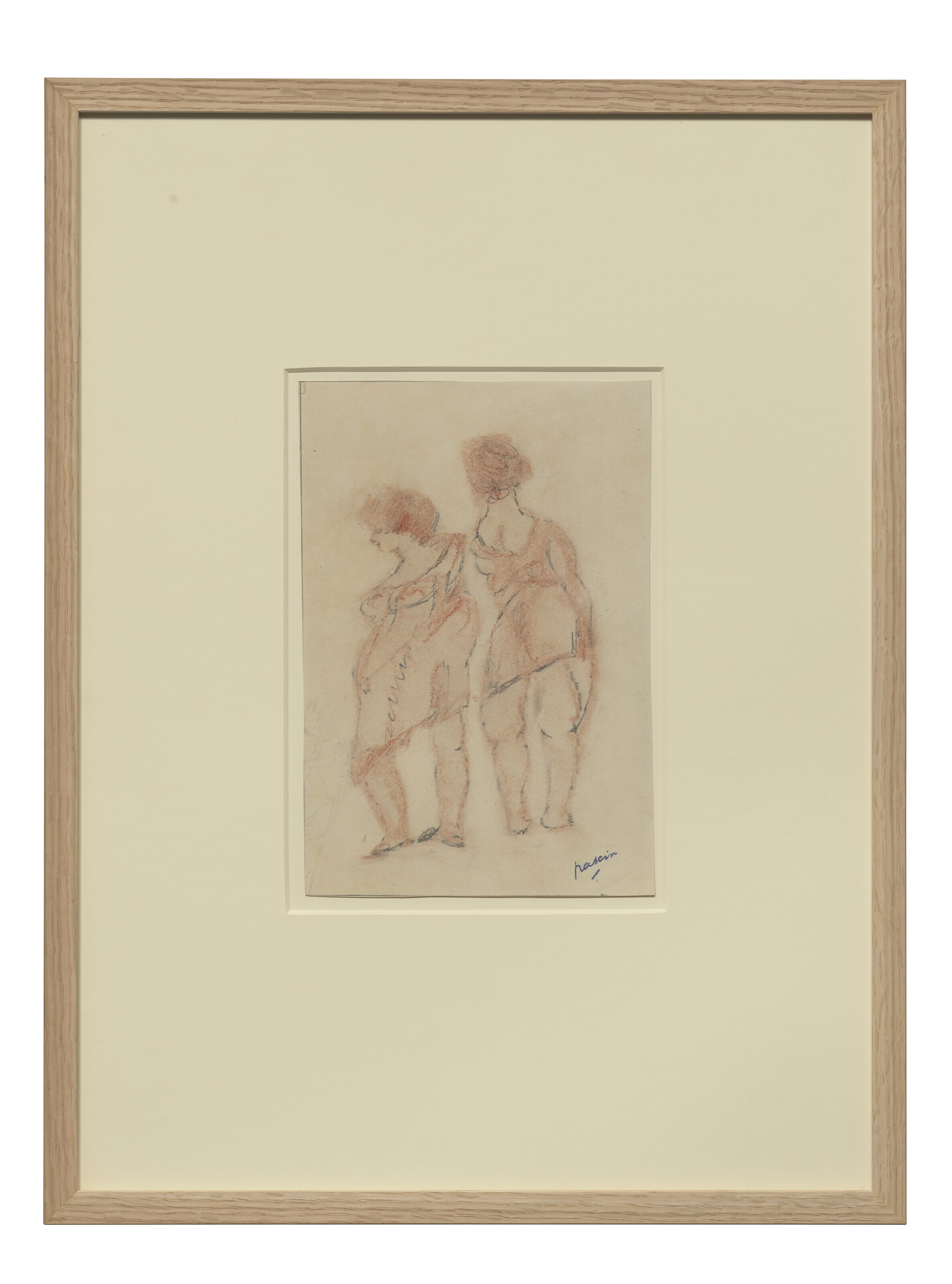 Jules Pascin — (i) Прогулка по набережной (ii) У окна (iii) Дебют женщин, изображение 12
