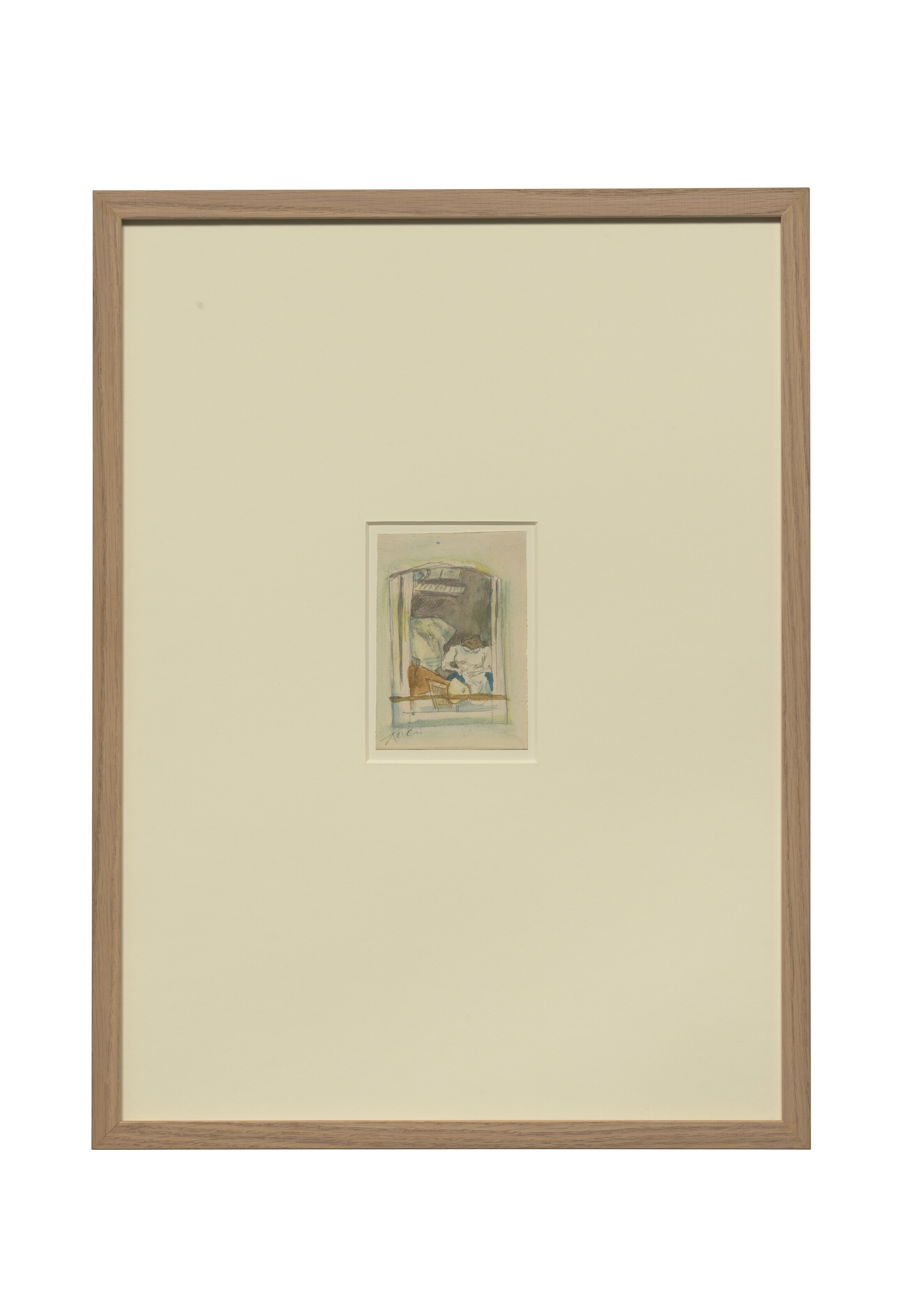 Jules Pascin — (i) Прогулка по набережной (ii) У окна (iii) Дебют женщин, изображение 8