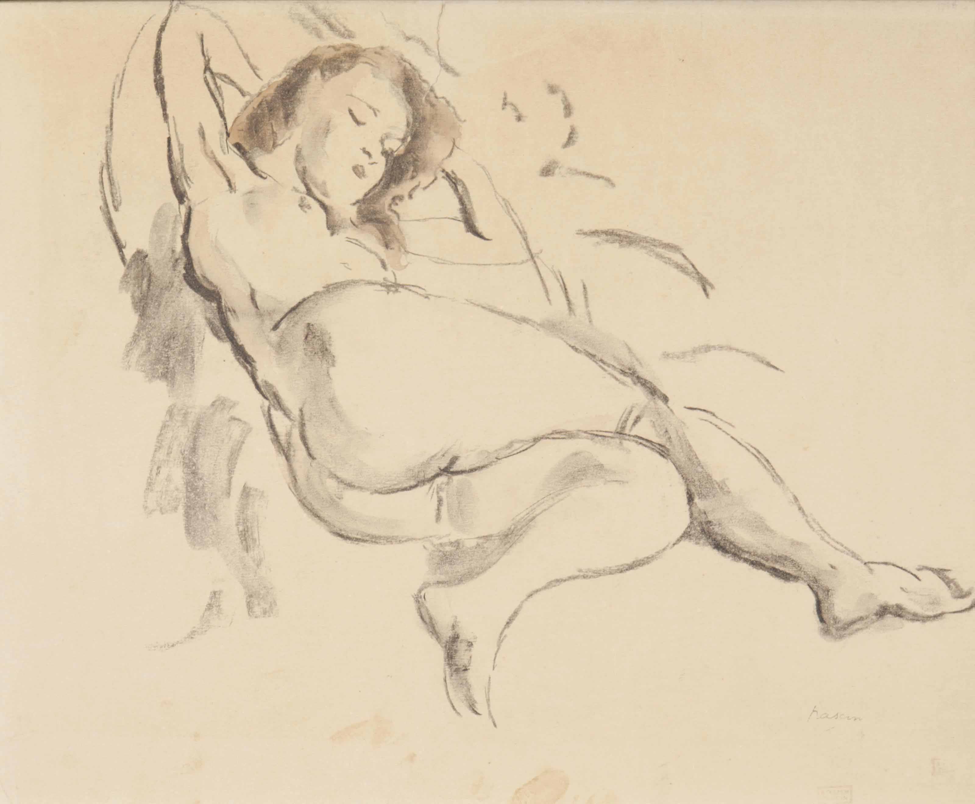 Jules Pascin — Прекрасная Розина