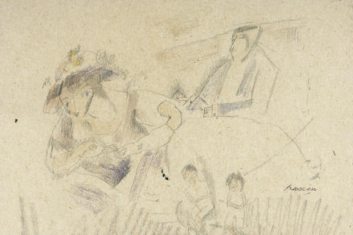 Jules Pascin — Пара и дети