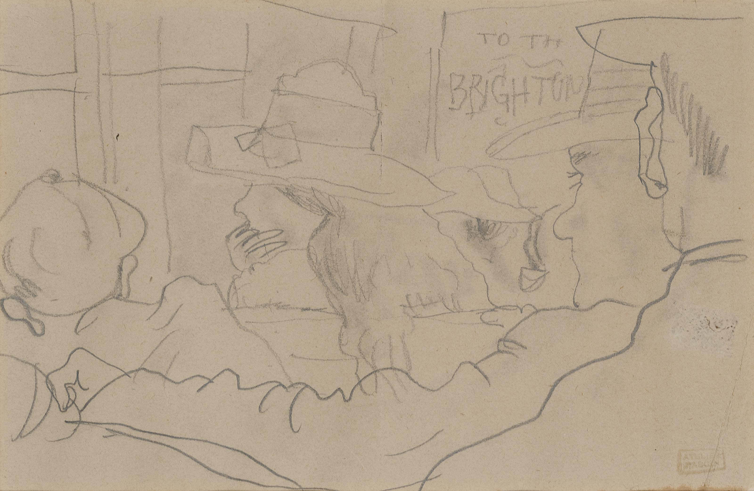 Jules Pascin — Брайтонский поезд
