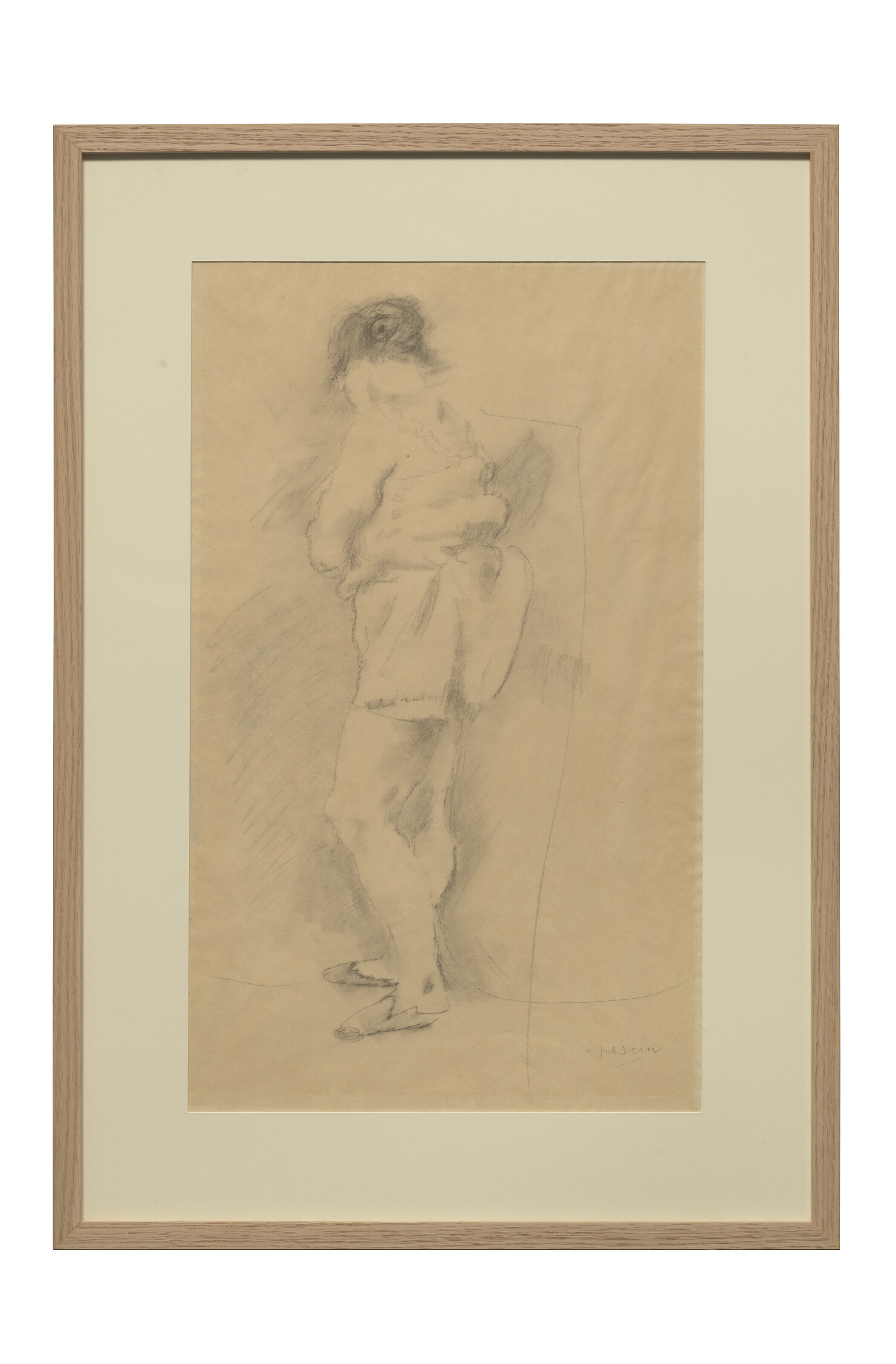 Jules Pascin — (i) Женский дебют (ii) Женское платье в голубом стиле ( спереди ); Разнообразные этюды ( сзади ) (iii) Банкетка (сзади ); Женские этюды ( сзади ), изображение 8
