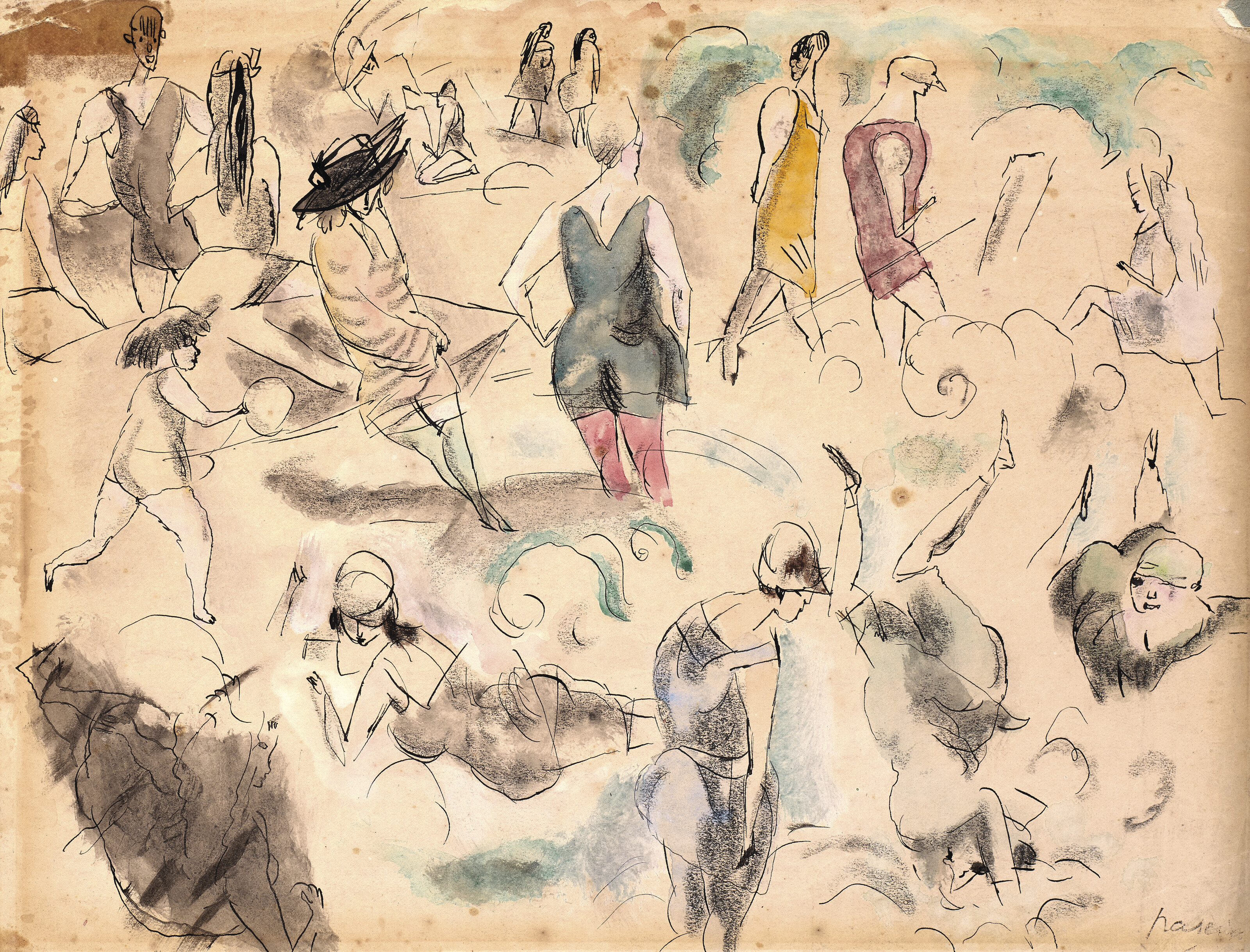 Jules Pascin — Только в парке