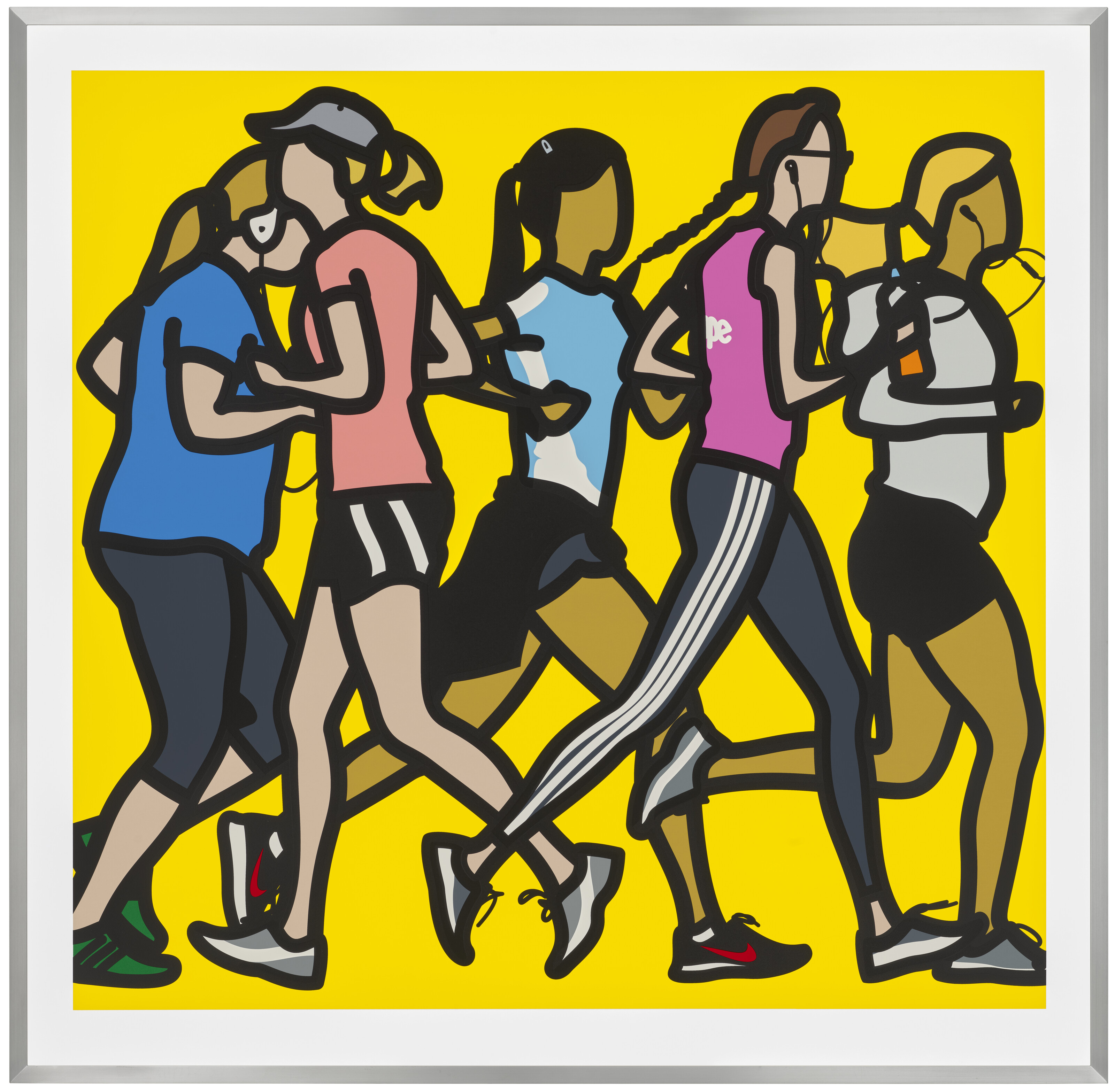 Julian Opie — Бегущий, изображение 2
