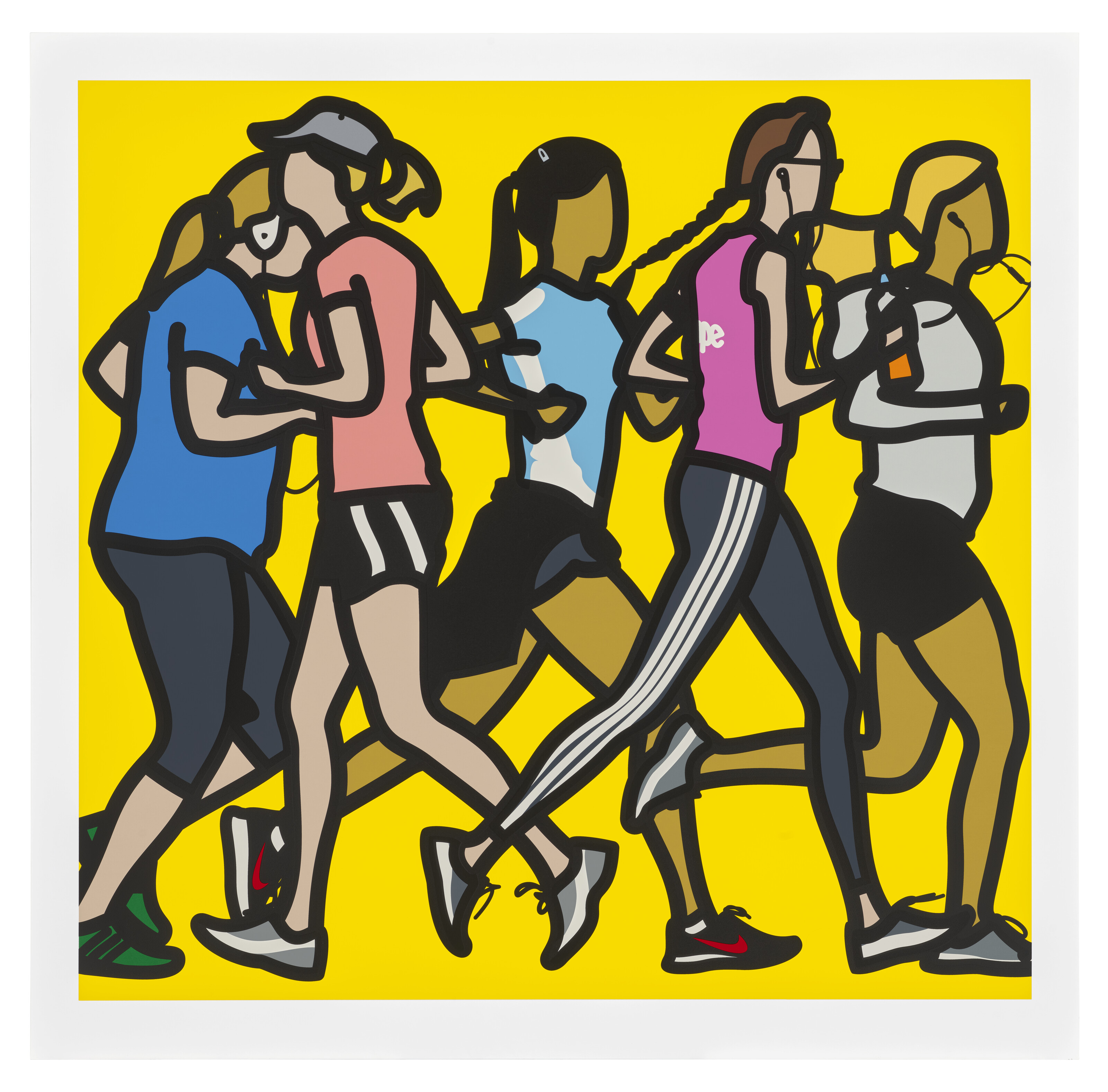 Julian Opie — Бегущий, изображение 4