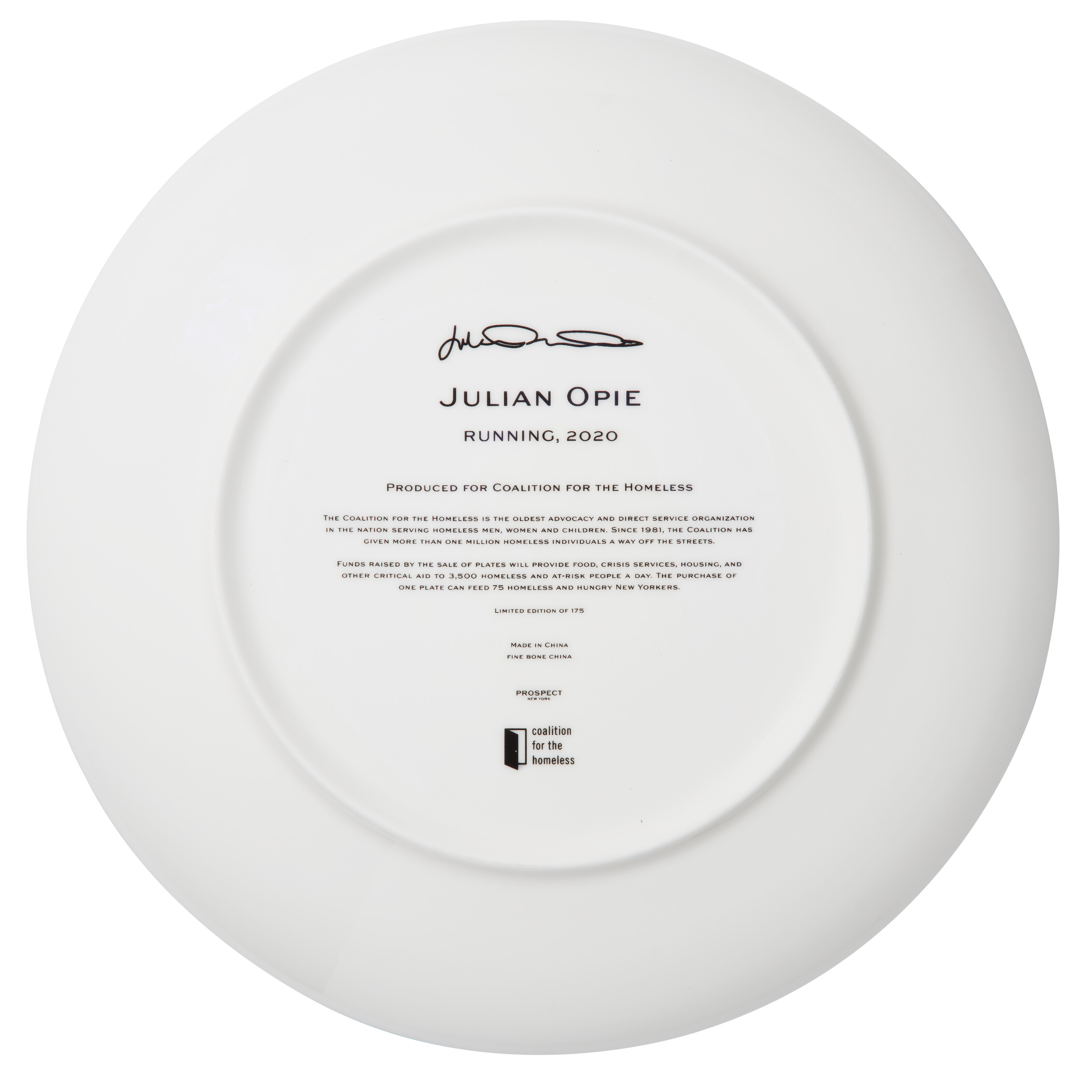 Julian Opie — Запущено в рамках проекта Artist Plate, изображение 2