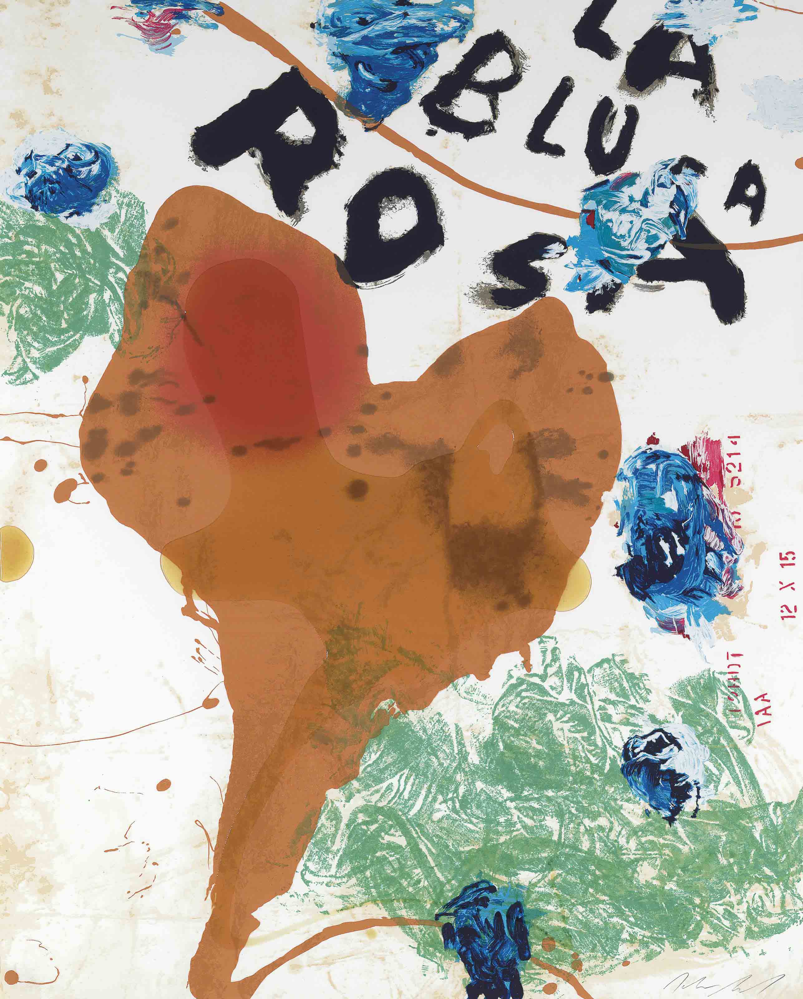 Julian Schnabel — Ла Блуса Роса Я
