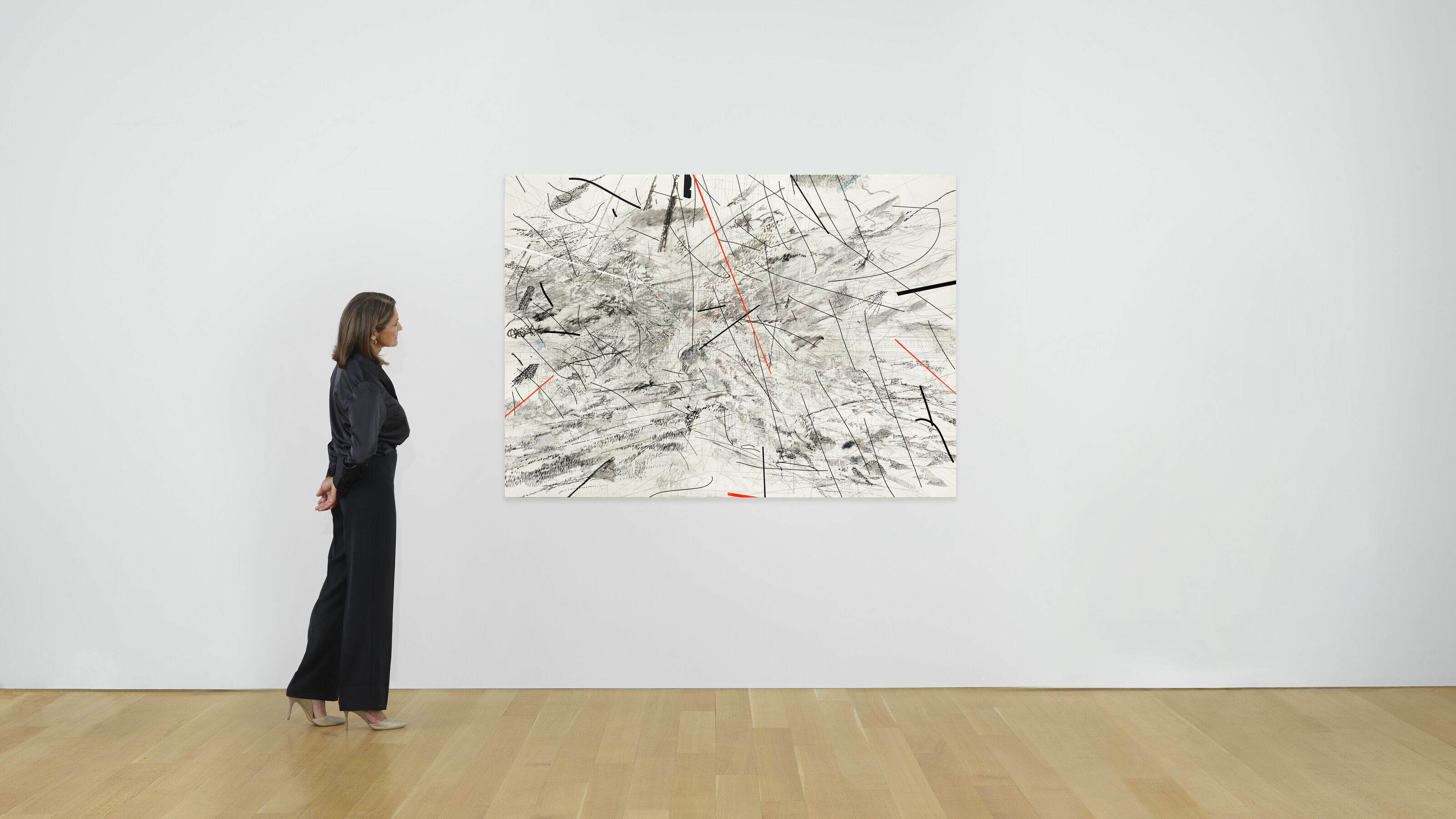 Julie Mehretu — Синяя магия, изображение 3