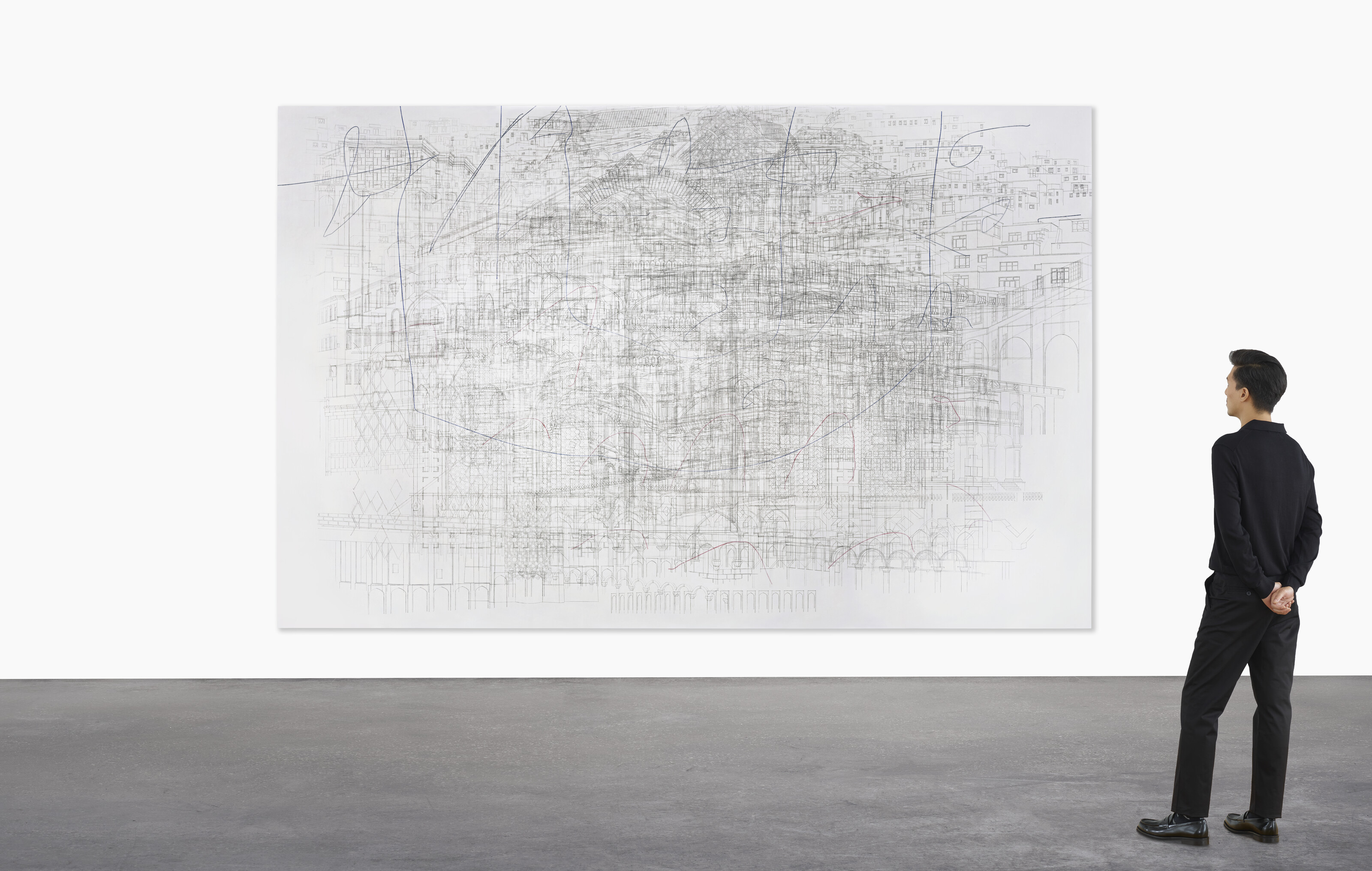 Julie Mehretu — Кабул, изображение 3