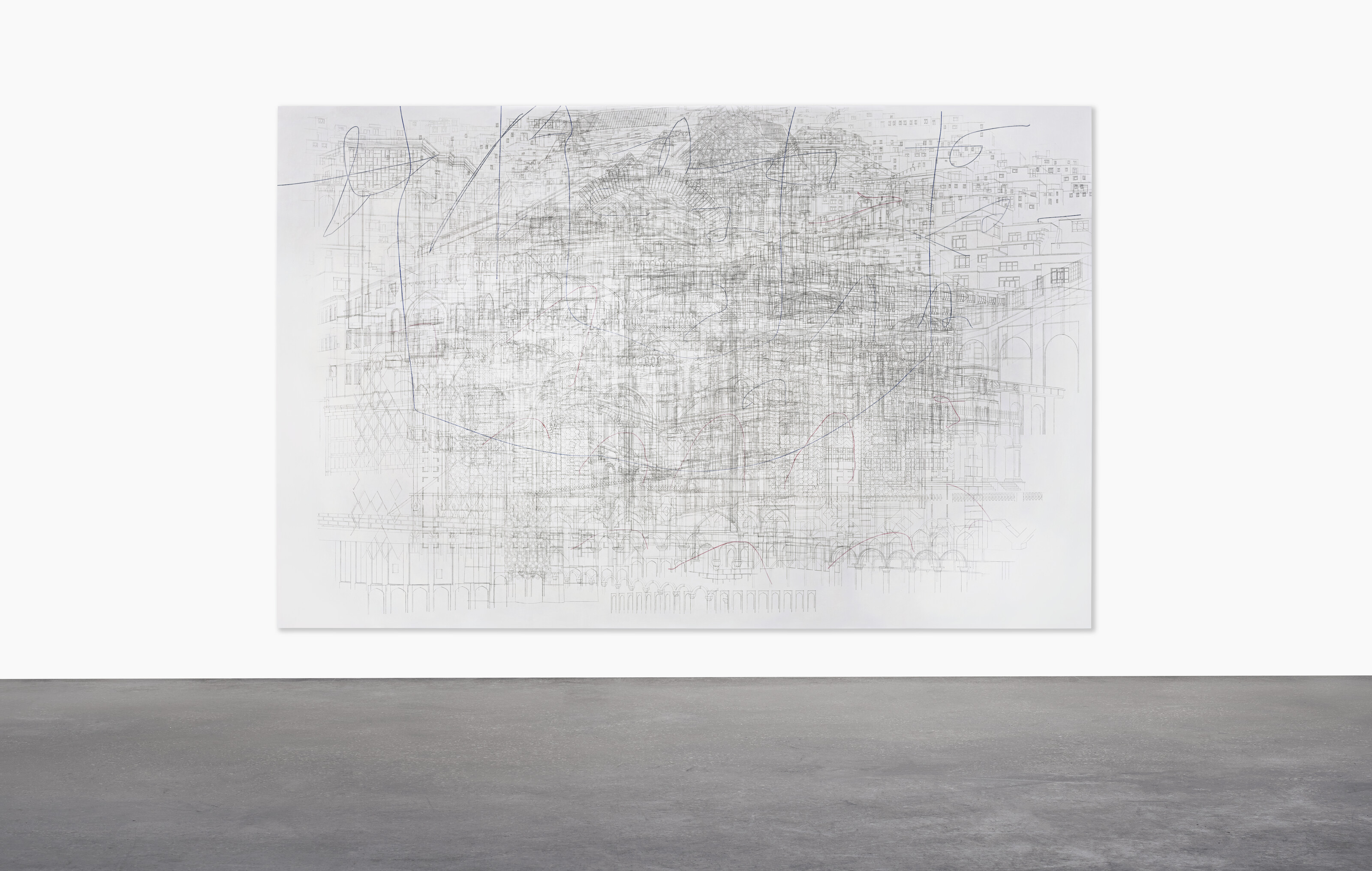 Julie Mehretu — Кабул, изображение 4