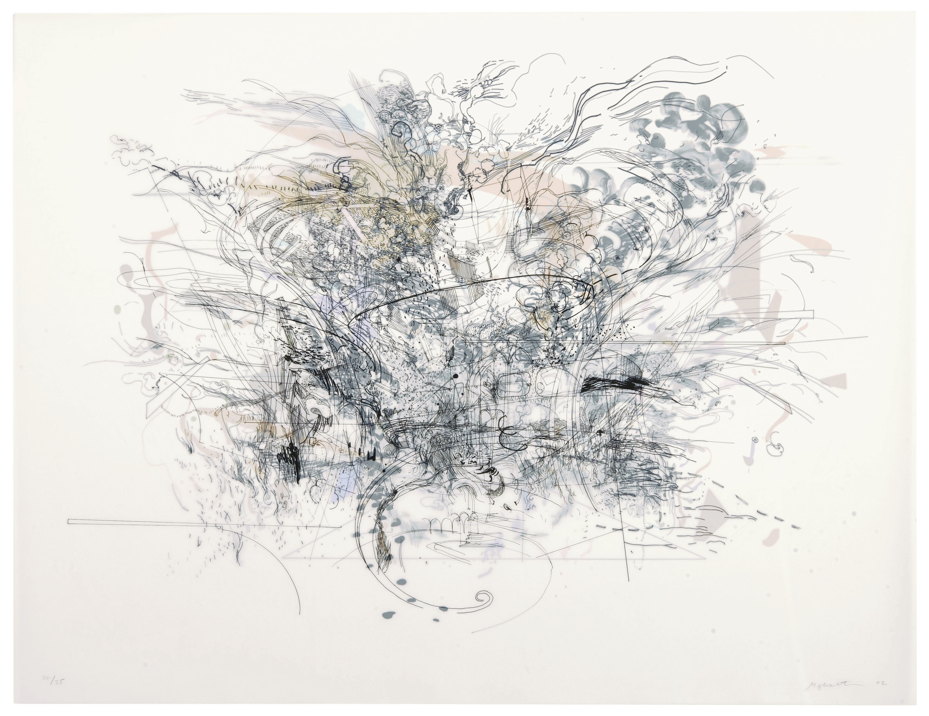 Julie Mehretu — Разбойничье восхождение