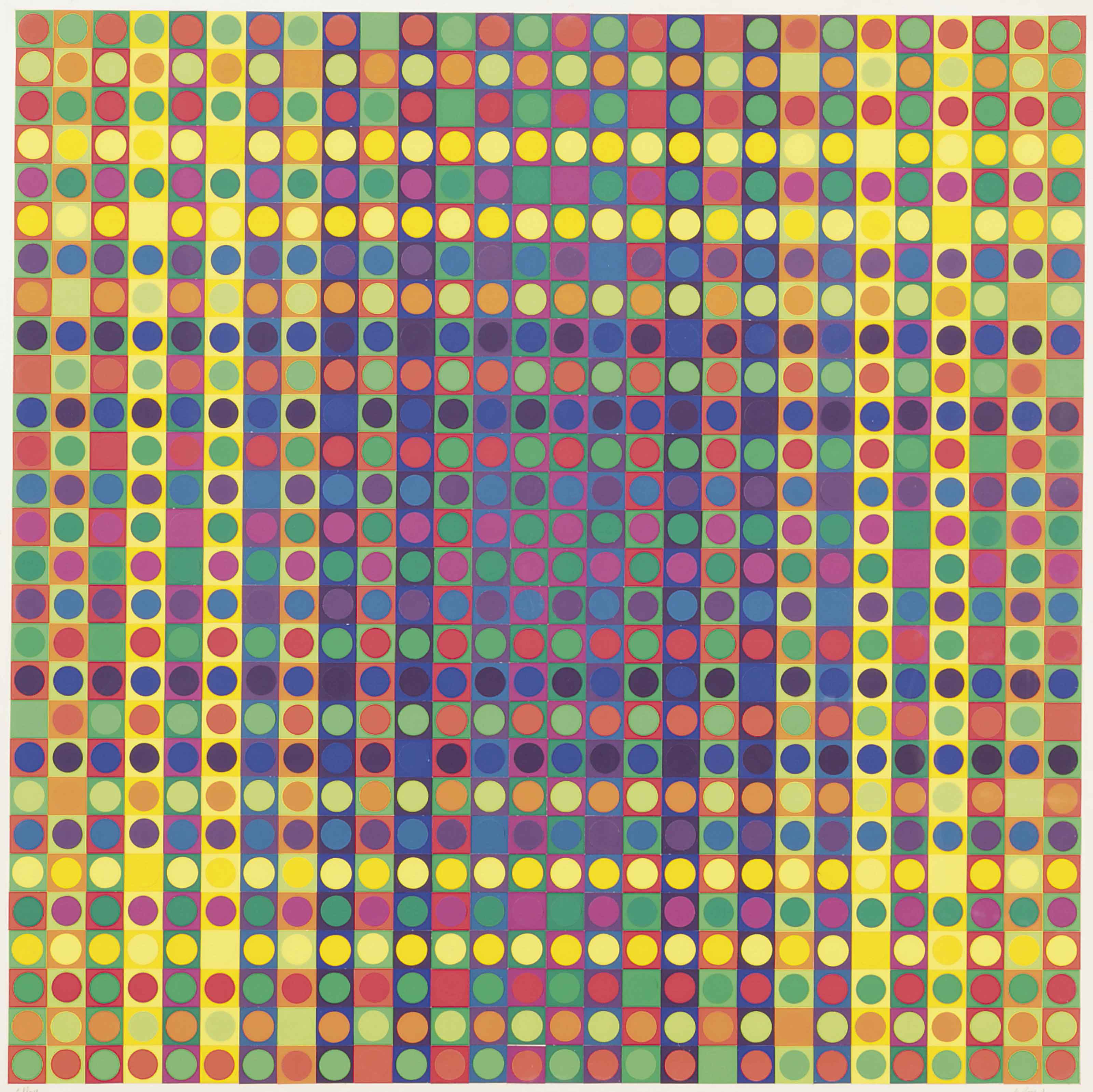 Julio Le Parc — Улица Сери 26 D, № 3-13 13/3 13-3 3/13
