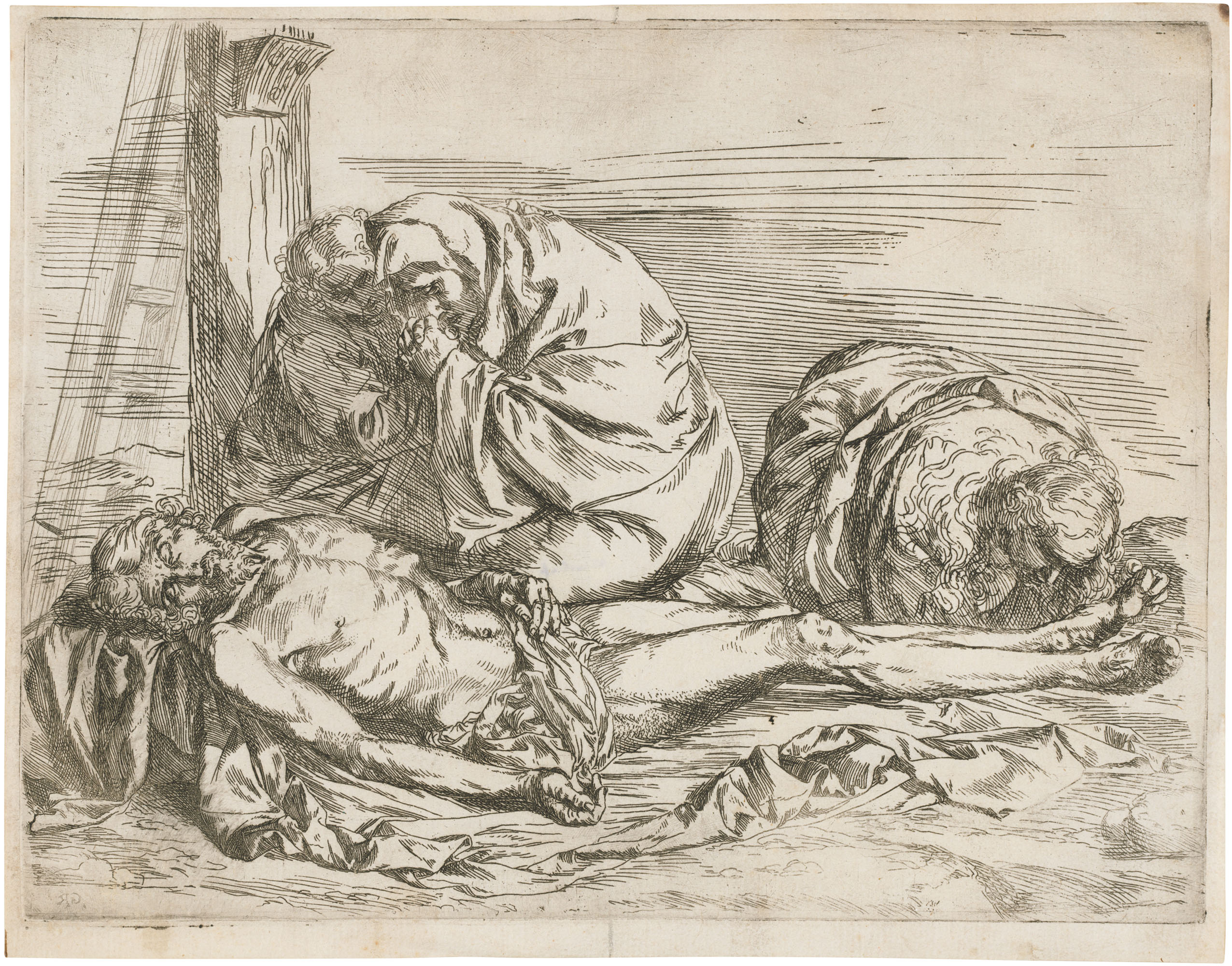 Jusepe de Ribera — Плач