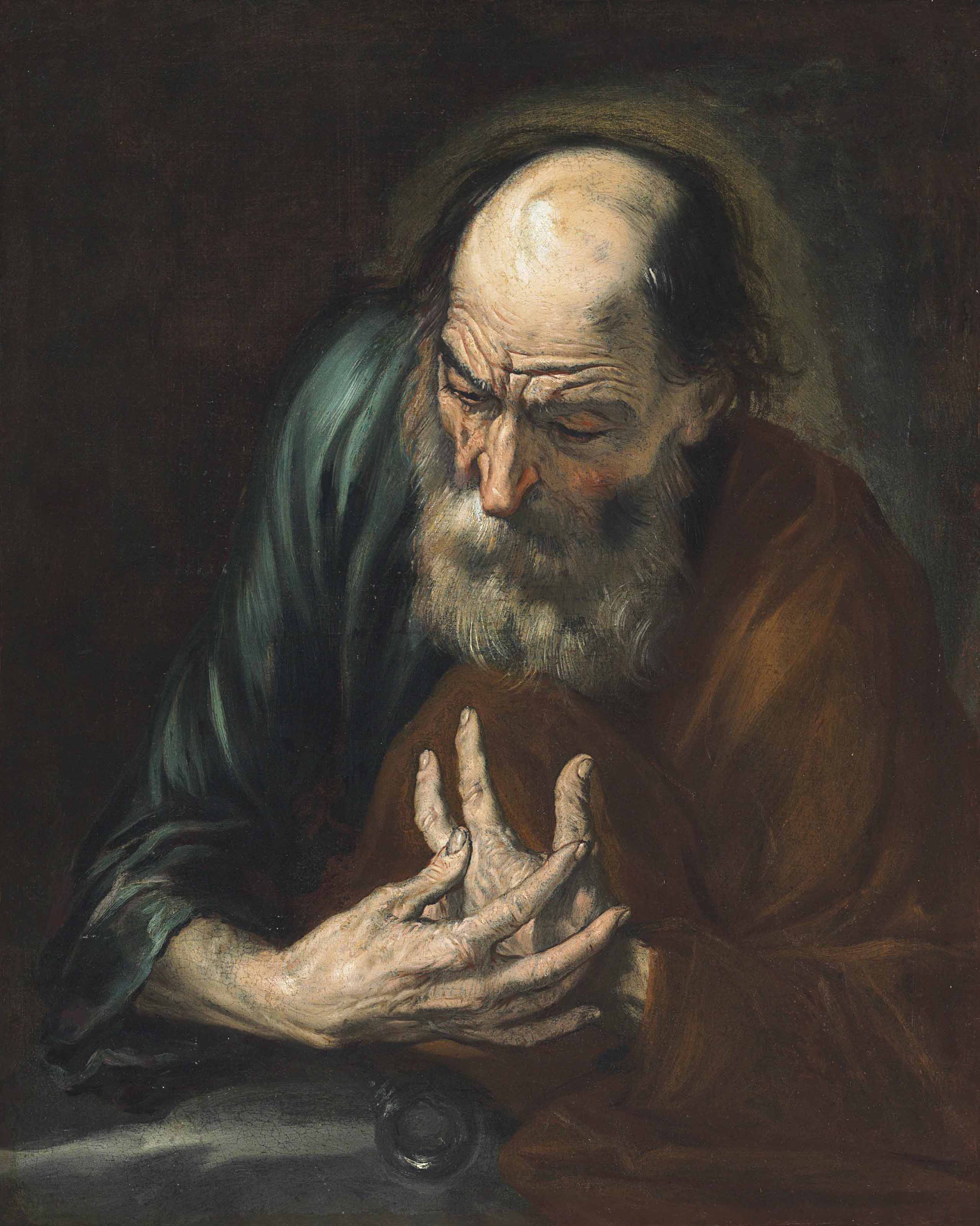 Jusepe de Ribera — Кающийся святой Петр