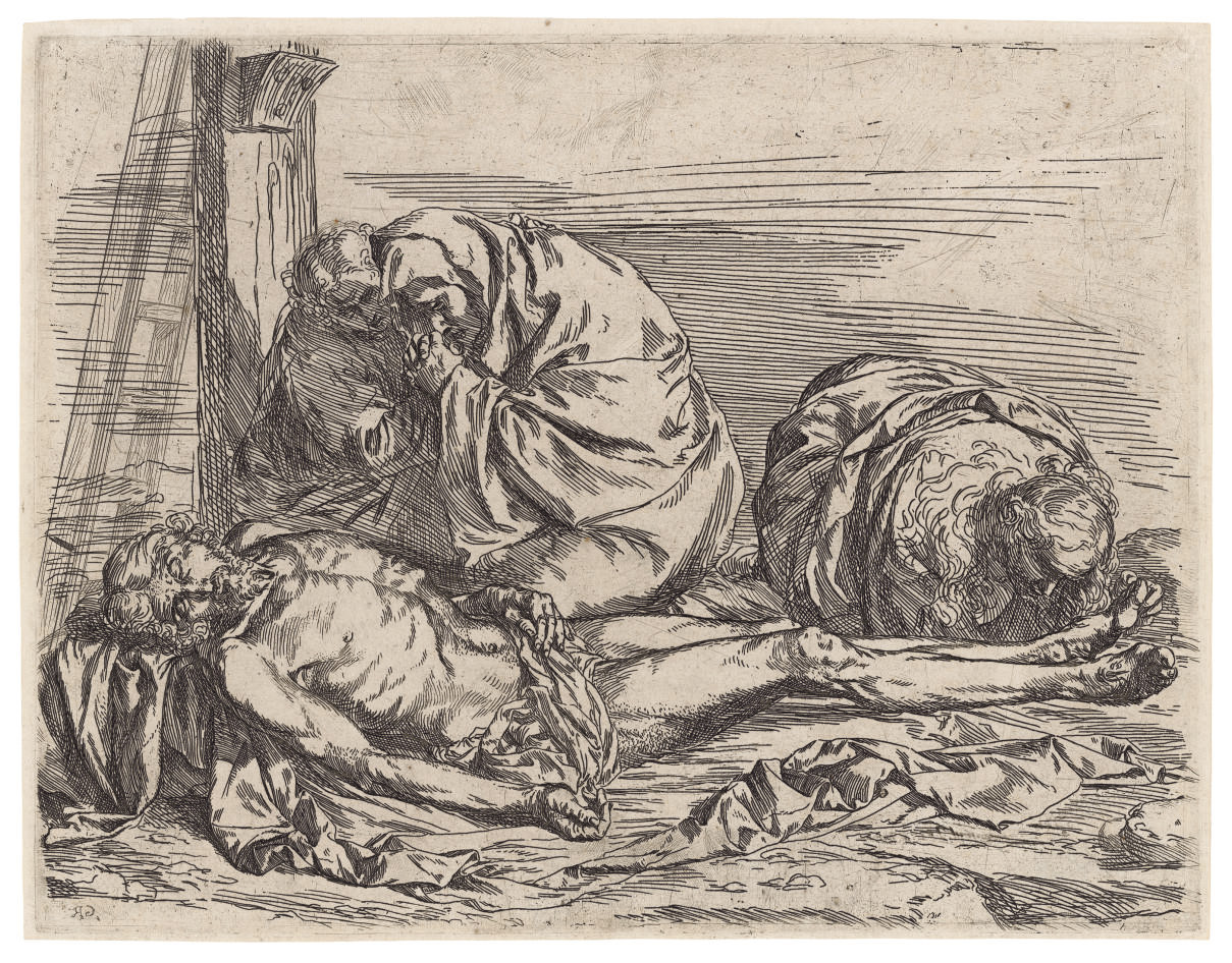 Jusepe de Ribera — Плач (ч. 1; Браун, 17)