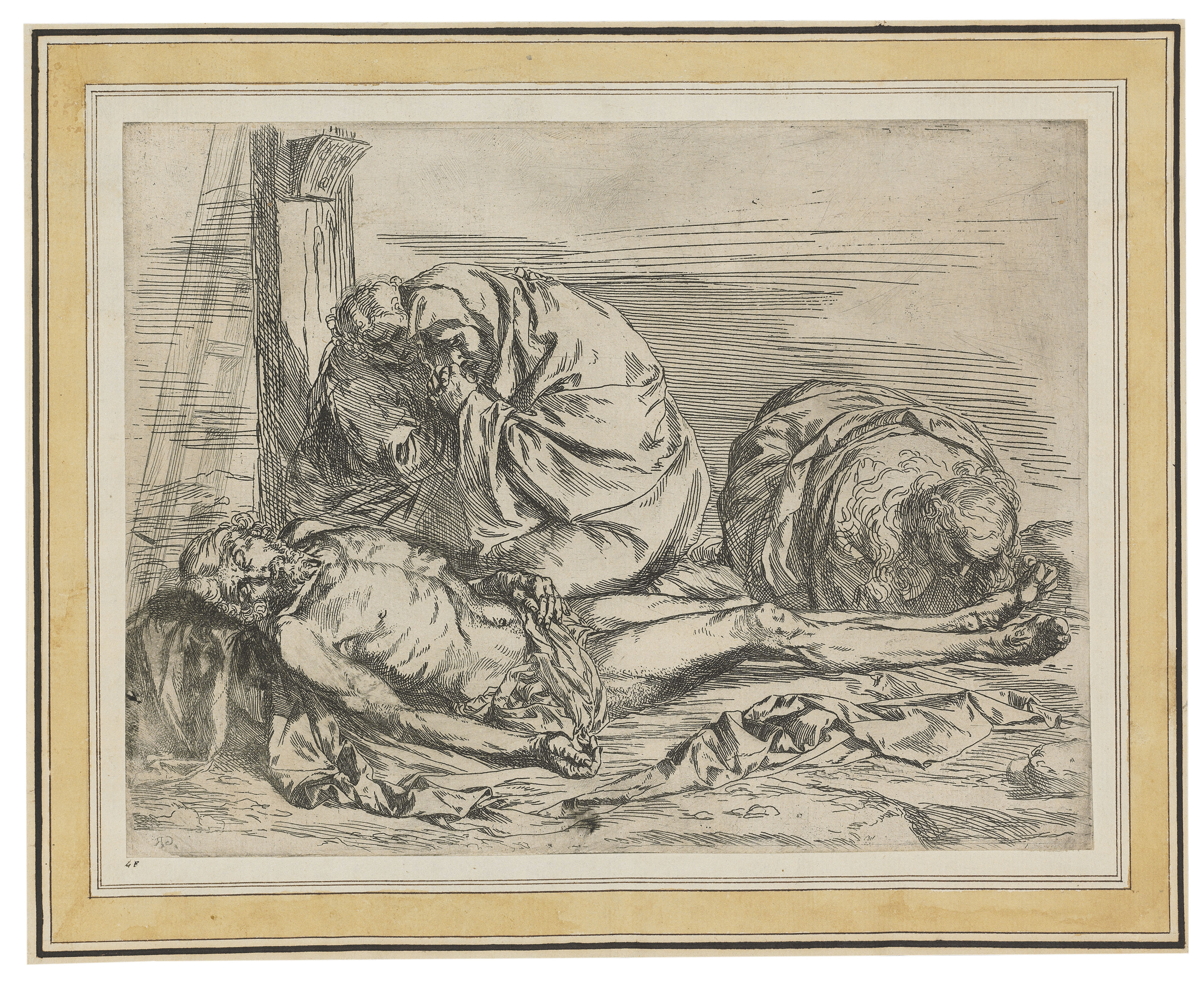 Jusepe de Ribera — Плач