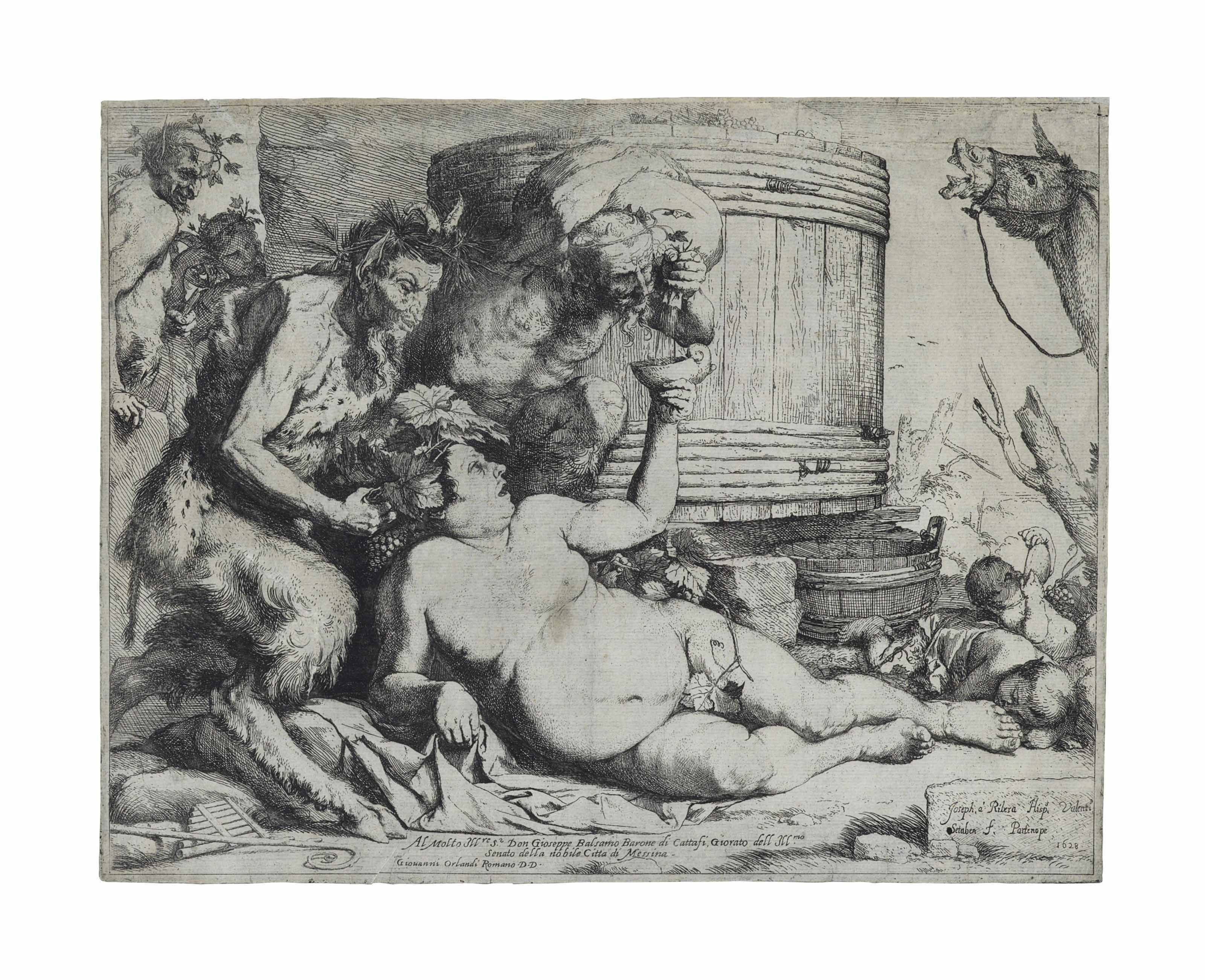 Jusepe de Ribera — Пьяный Силен