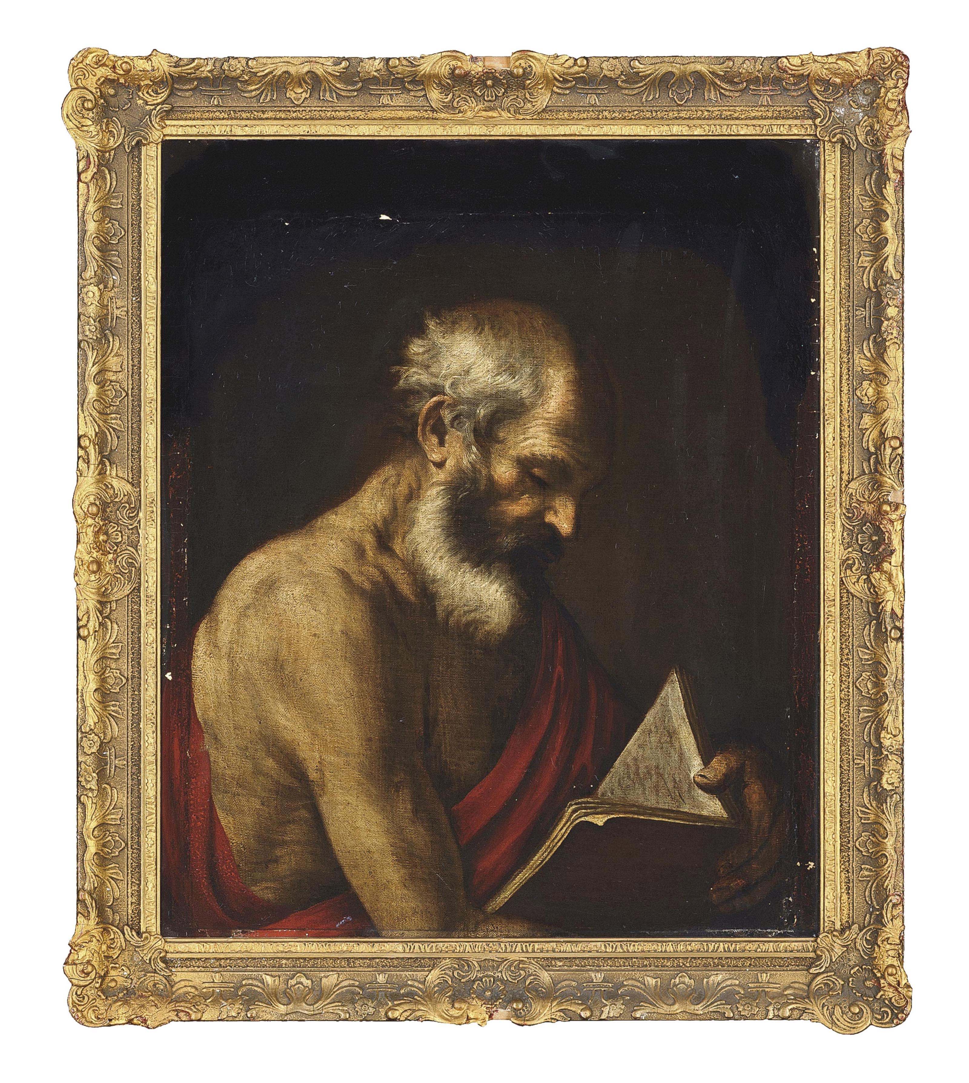 Jusepe de Ribera — Чтение святого Иеронима