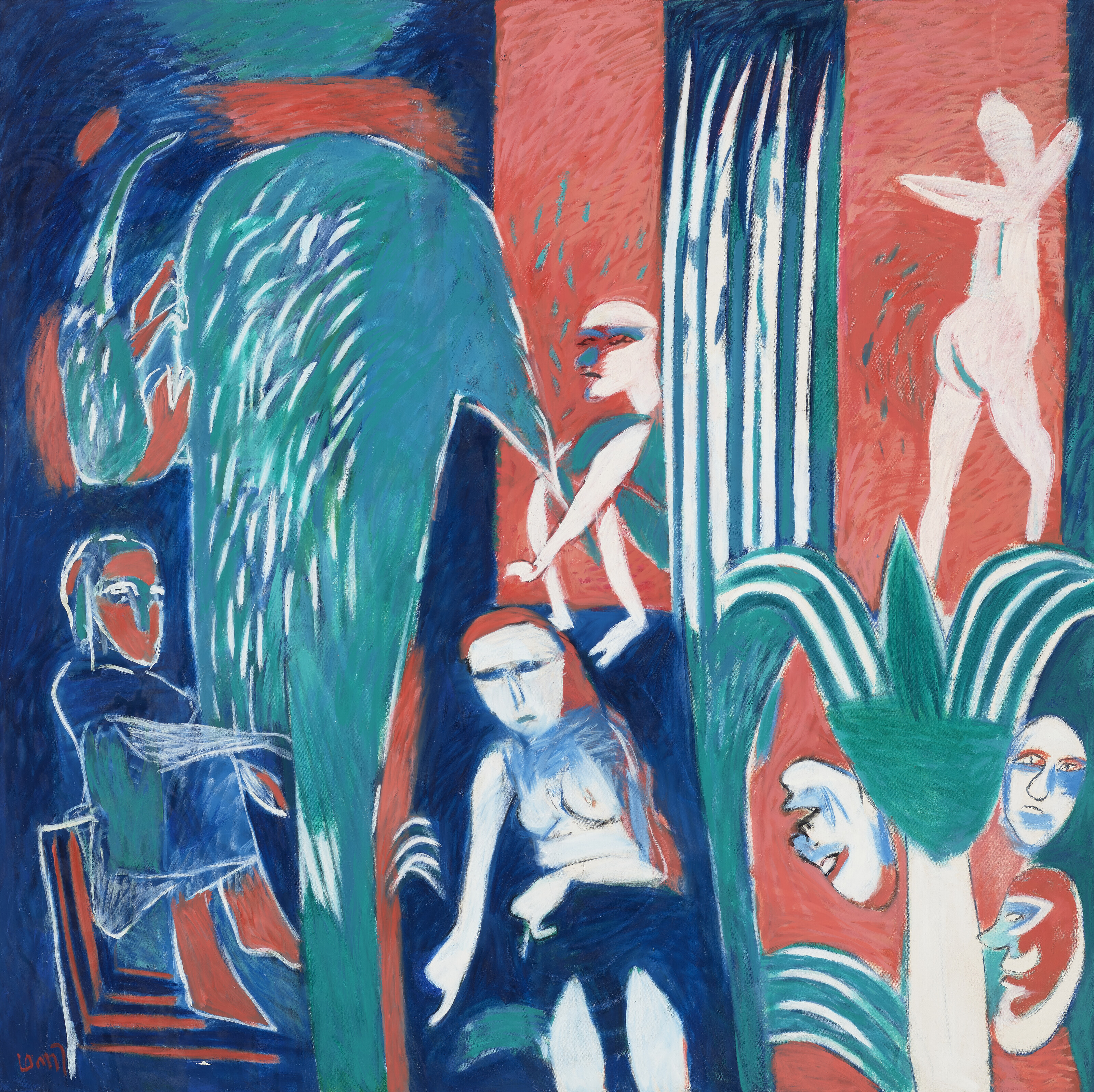 K. G. Subramanyan — Голубой бассейн