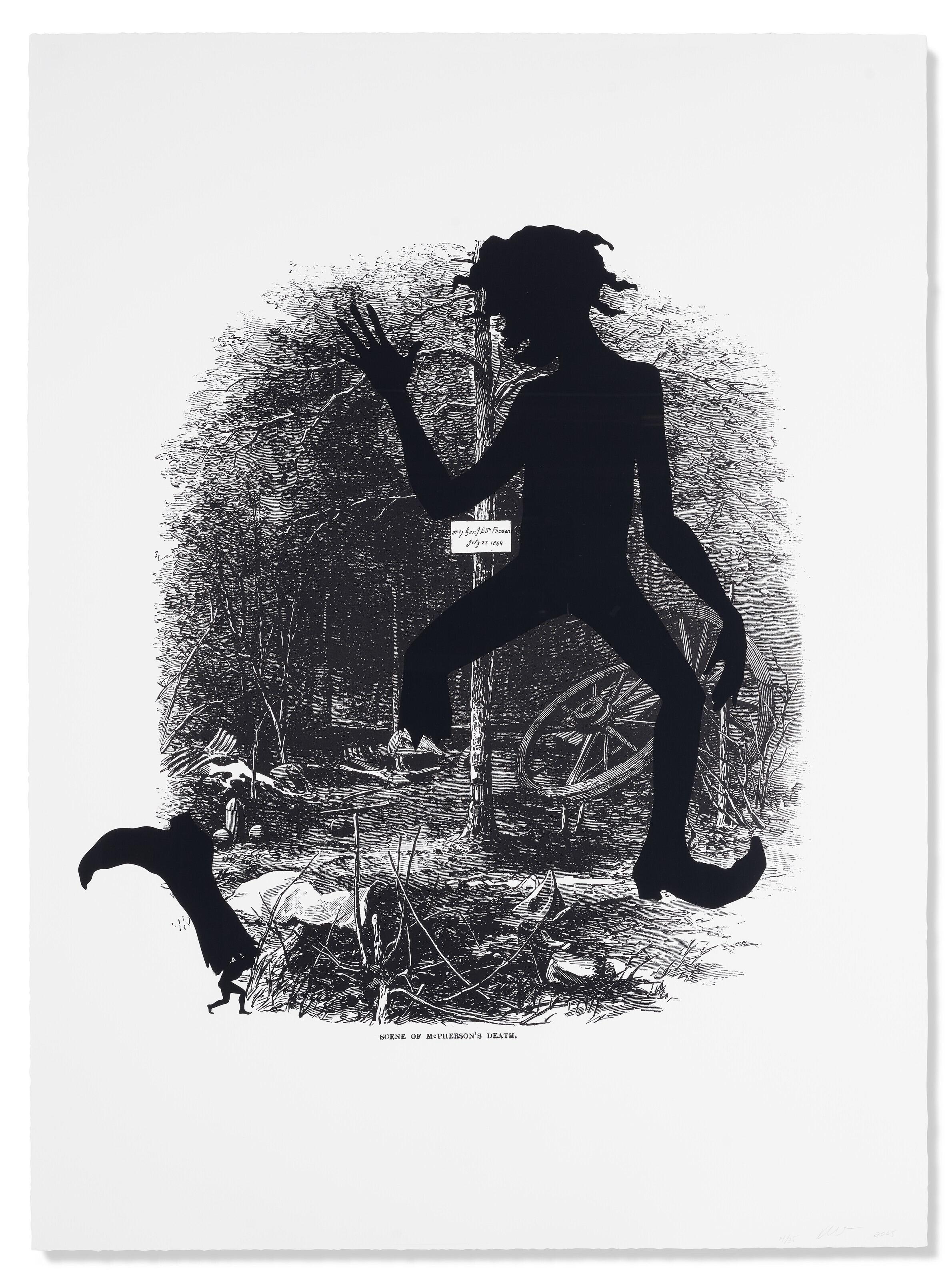 Kara Walker — Иллюстрированная история гражданской войны Харпера (с комментариями), изображение 13