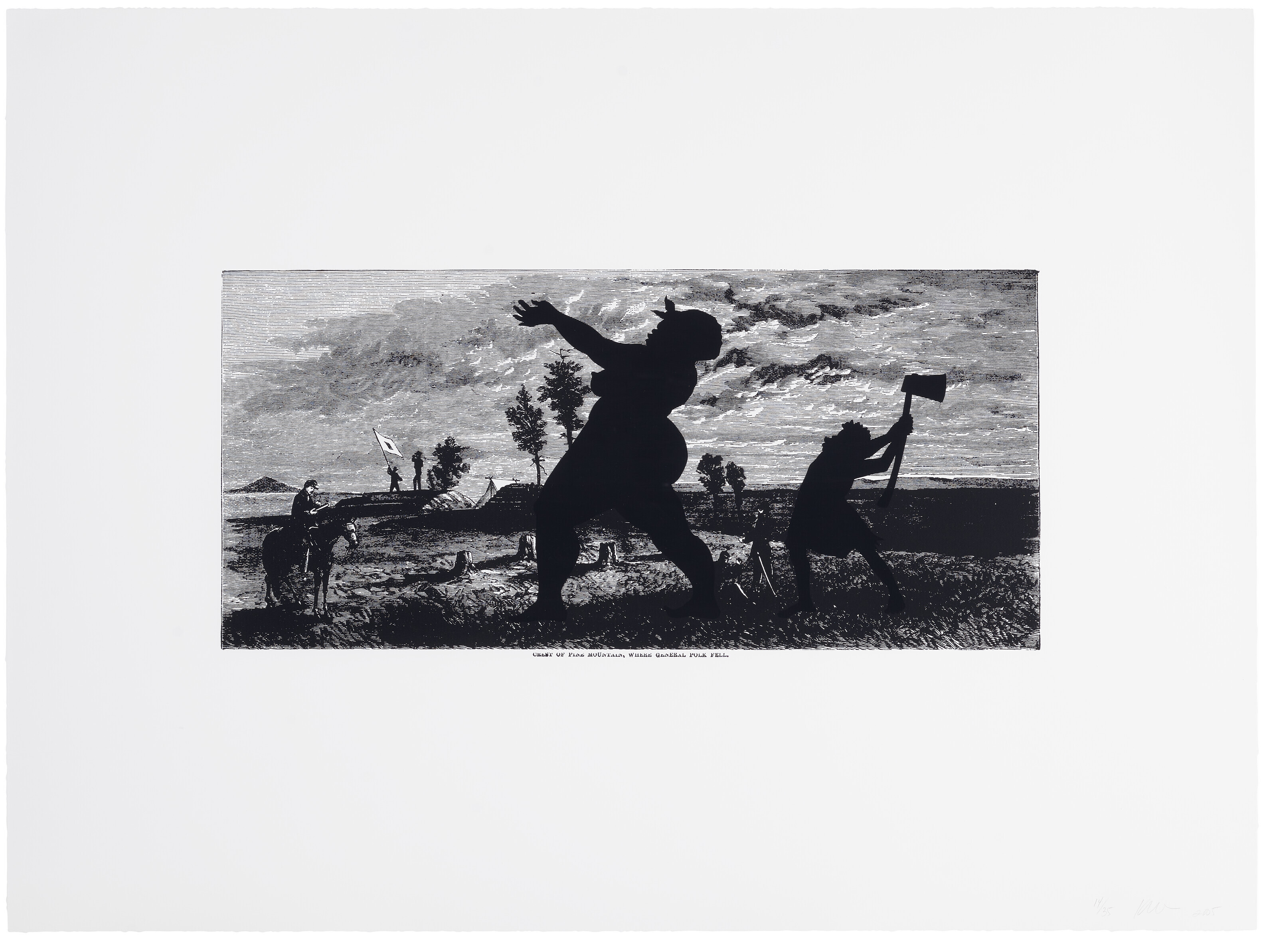Kara Walker — Иллюстрированная история гражданской войны Харпера (с комментариями), изображение 14