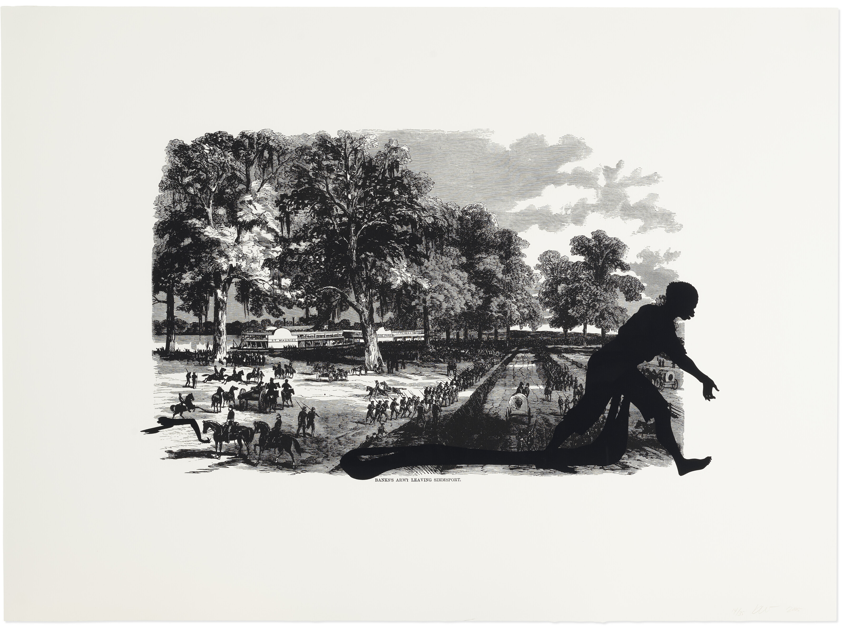 Kara Walker — Иллюстрированная история гражданской войны Харпера (с комментариями), изображение 3
