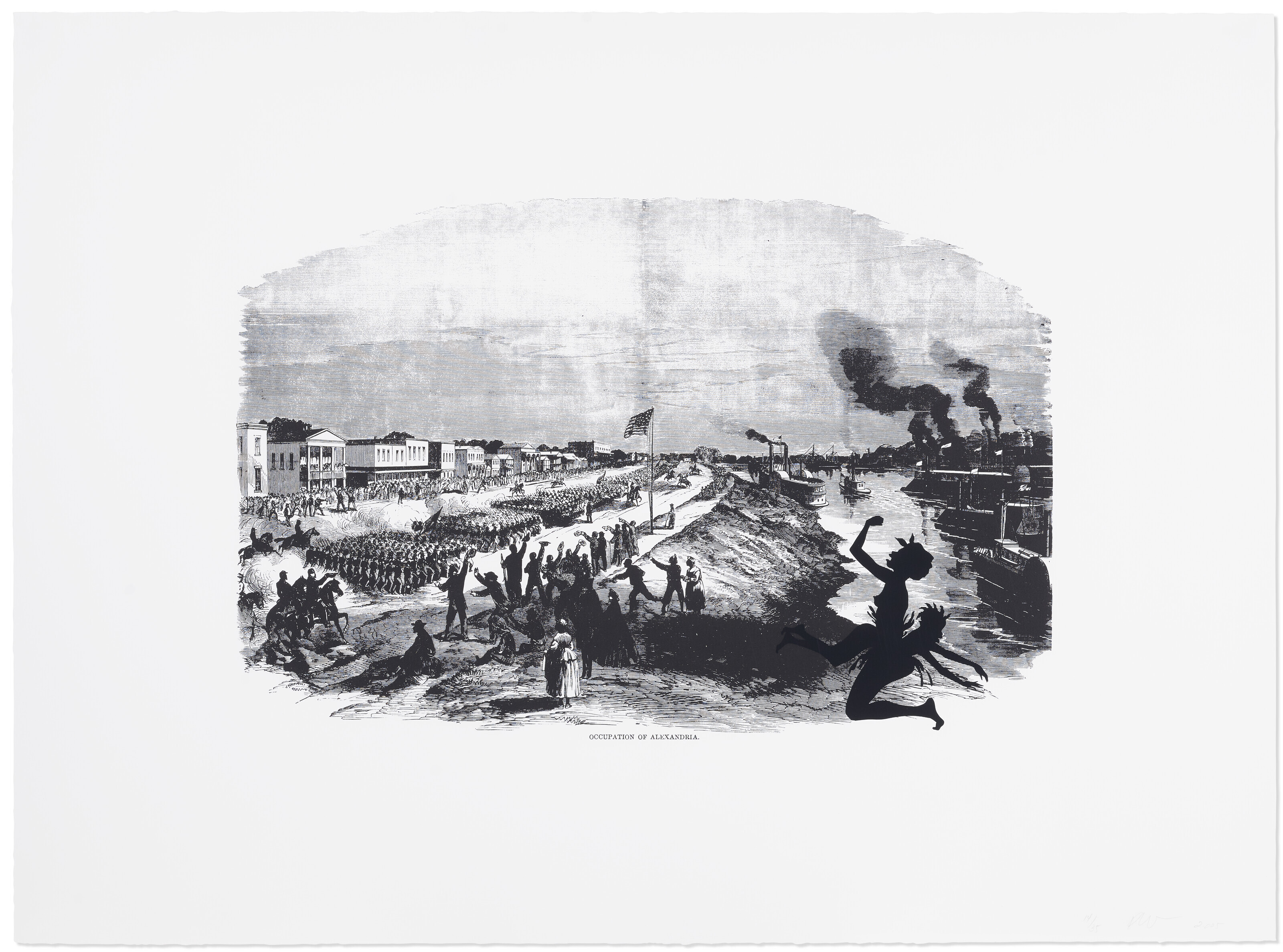 Kara Walker — Иллюстрированная история гражданской войны Харпера (с комментариями), изображение 5