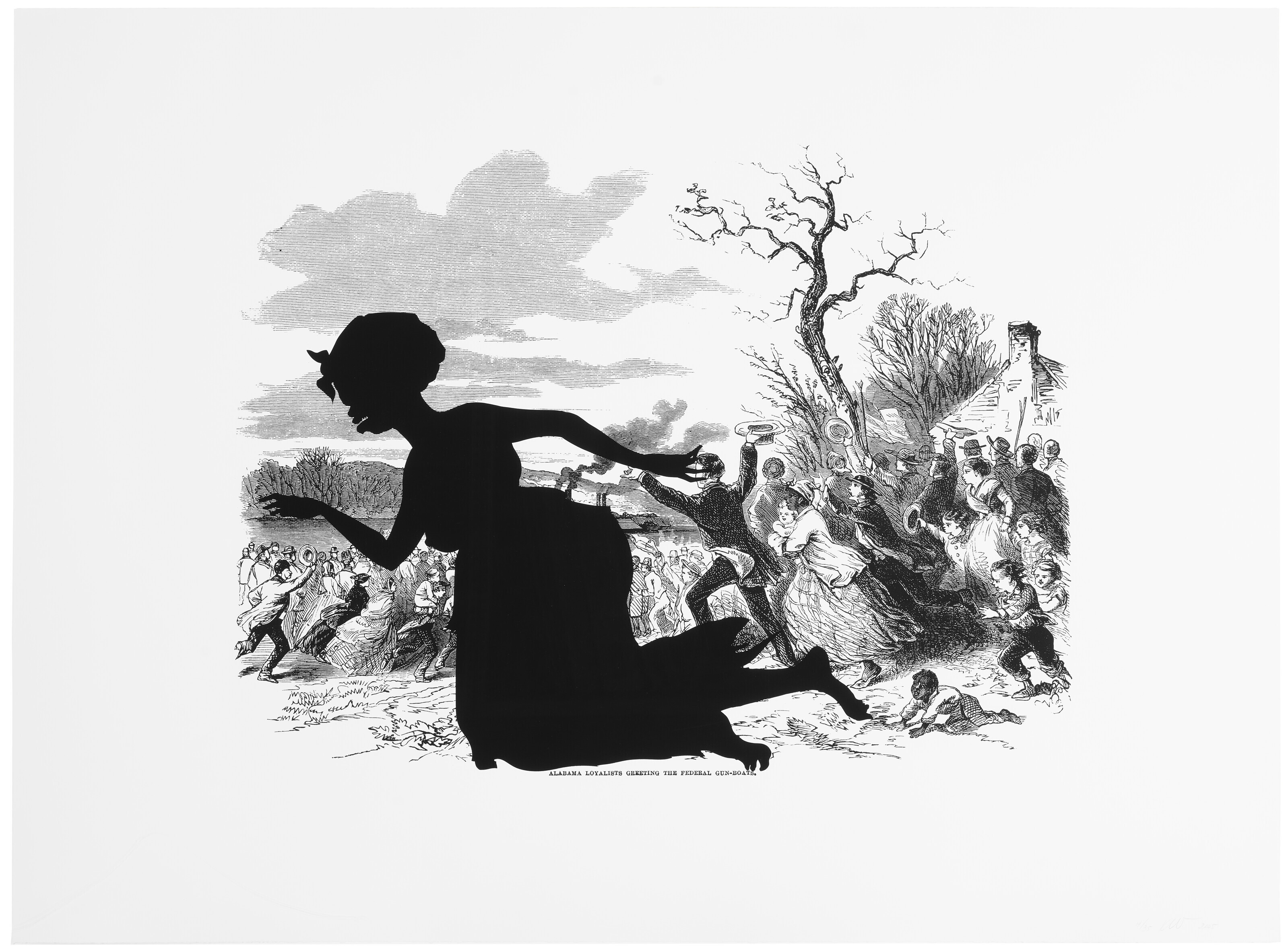 Kara Walker — Иллюстрированная история гражданской войны Харпера (с комментариями), изображение 9