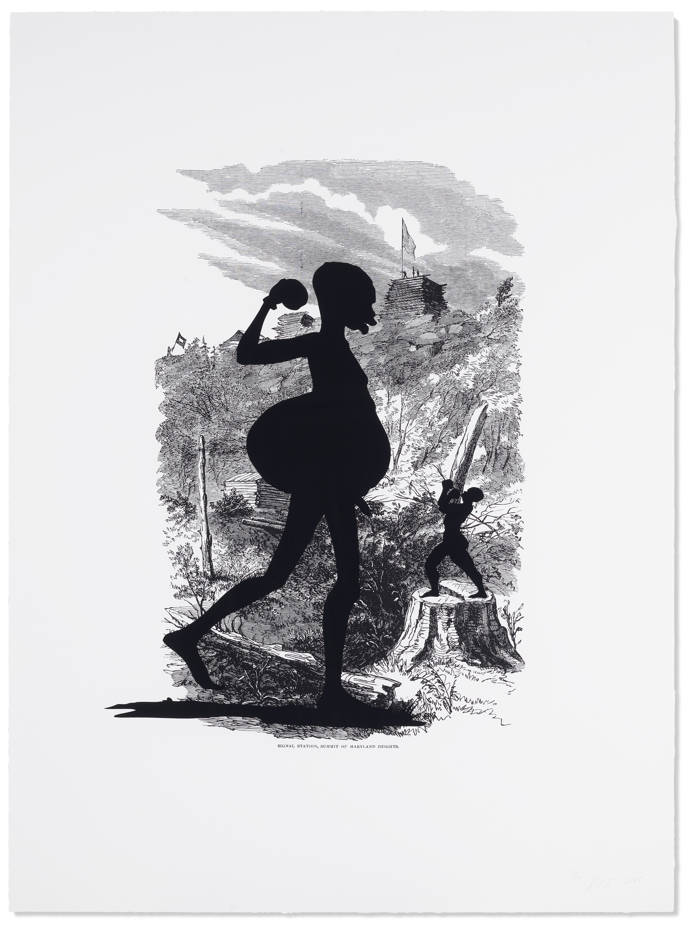 Kara Walker — Иллюстрированная история гражданской войны Харпера (с комментариями), изображение 10