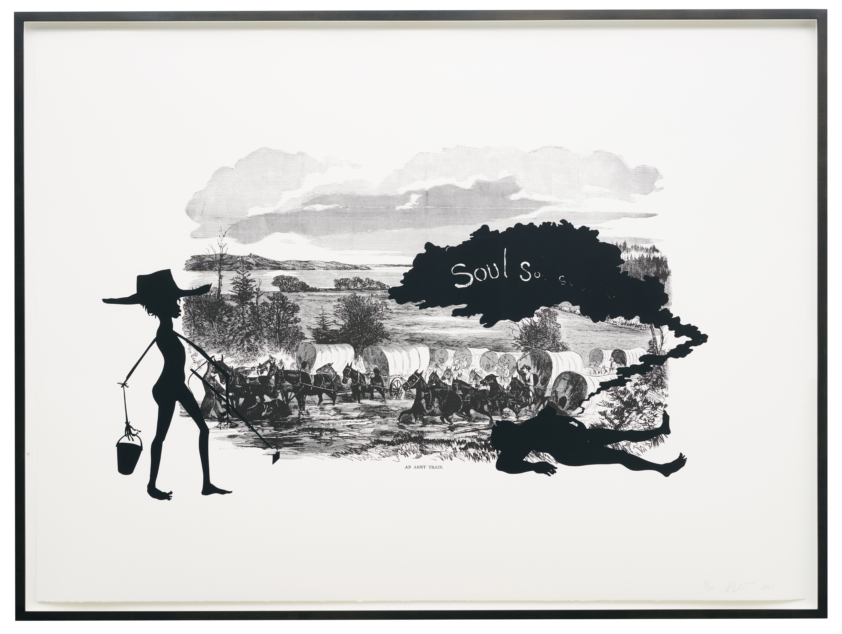 Kara Walker — Иллюстрированная история гражданской войны Харпера (с комментариями), изображение 13