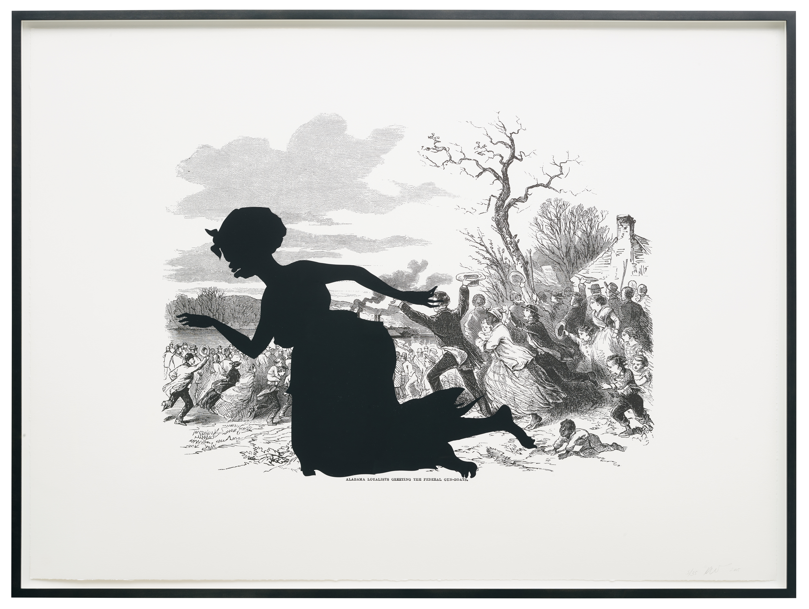 Kara Walker — Иллюстрированная история гражданской войны Харпера (с комментариями), изображение 7