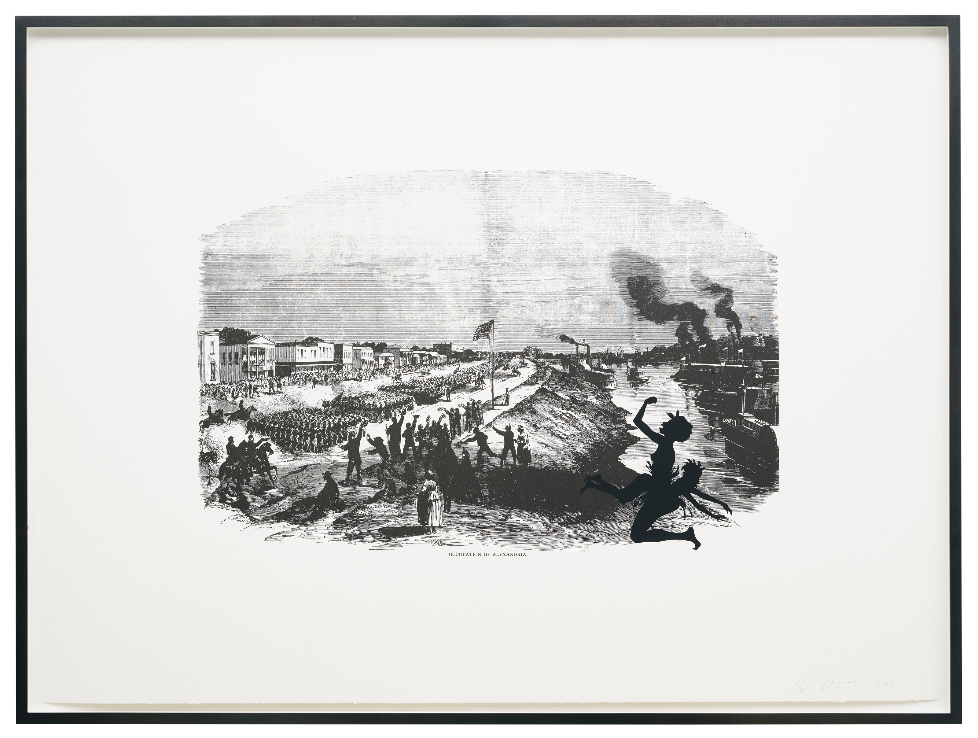 Kara Walker — Иллюстрированная история гражданской войны Харпера (с комментариями), изображение 8