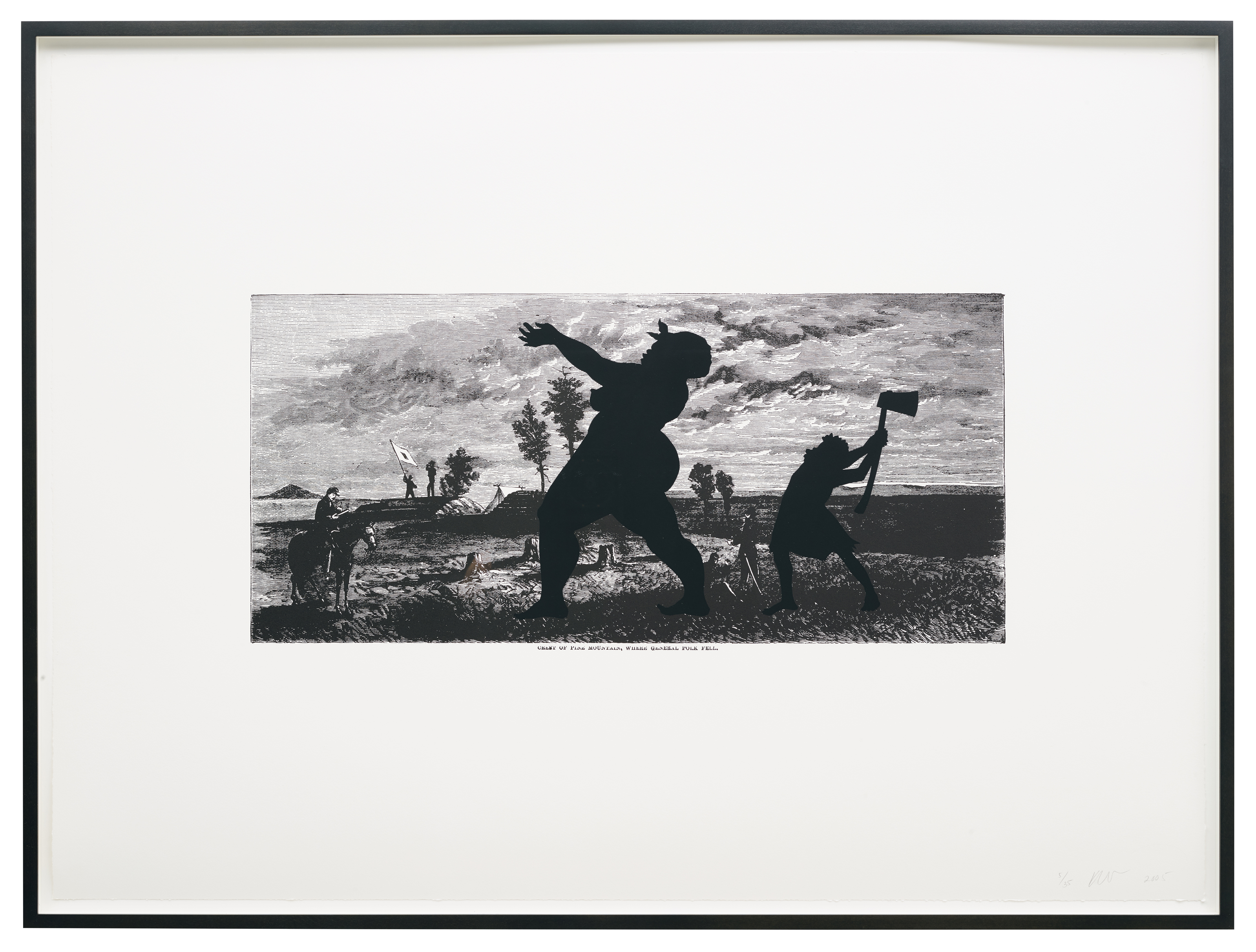 Kara Walker — Иллюстрированная история гражданской войны Харпера (с комментариями), изображение 9