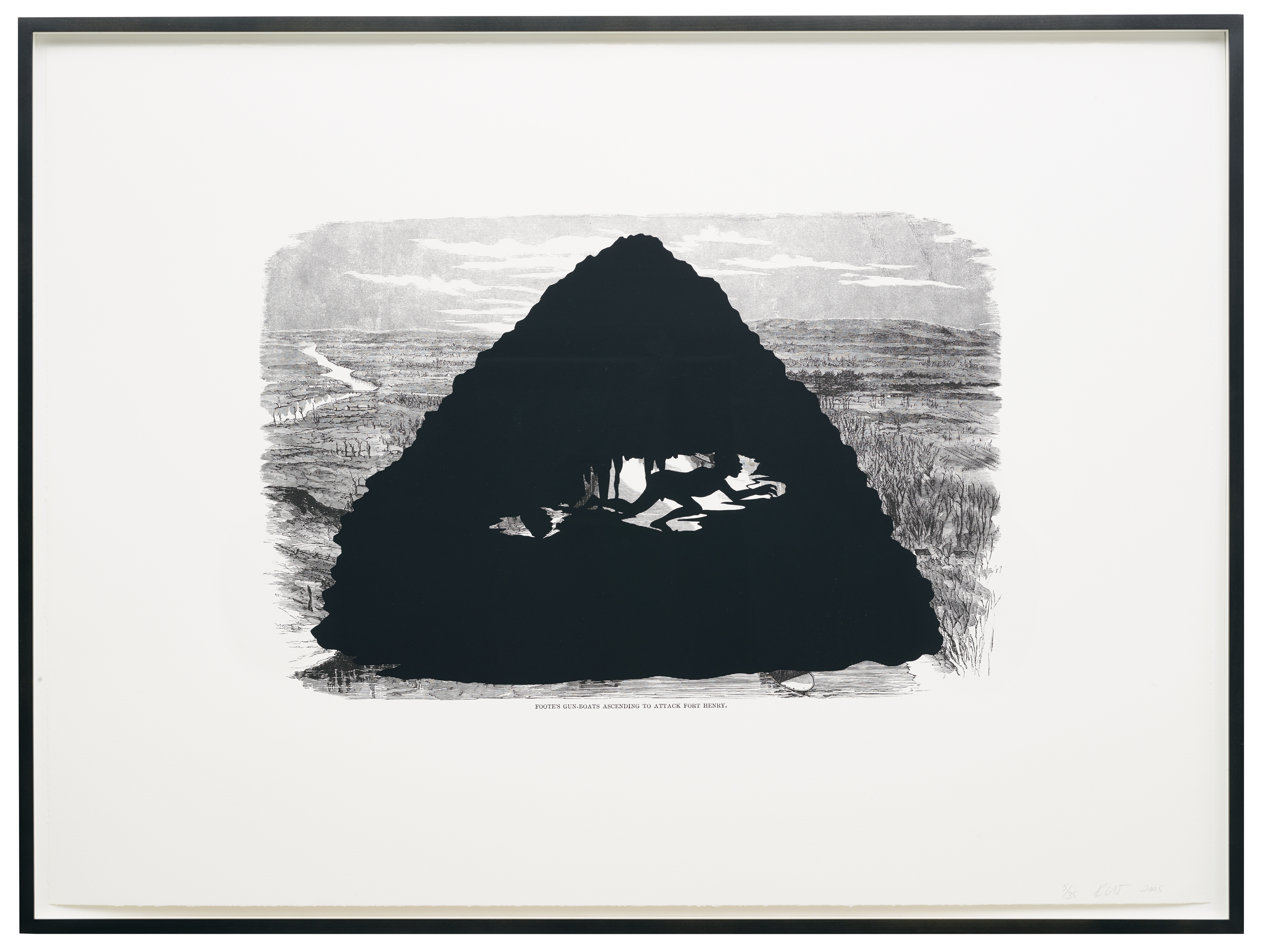 Kara Walker — Иллюстрированная история гражданской войны Харпера (с комментариями), изображение 10