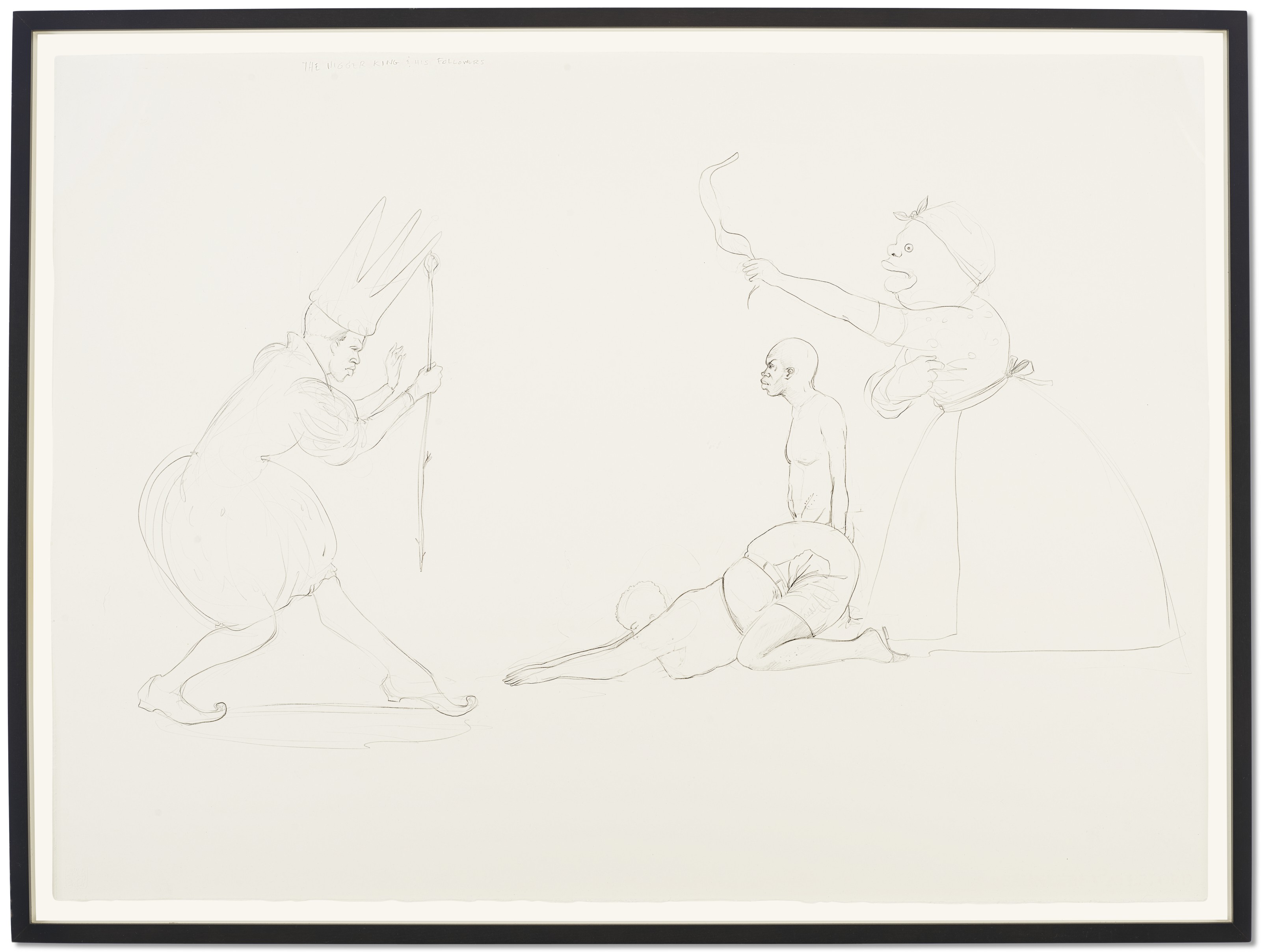 Kara Walker — Без названия (Король негров и его последователи), изображение 2
