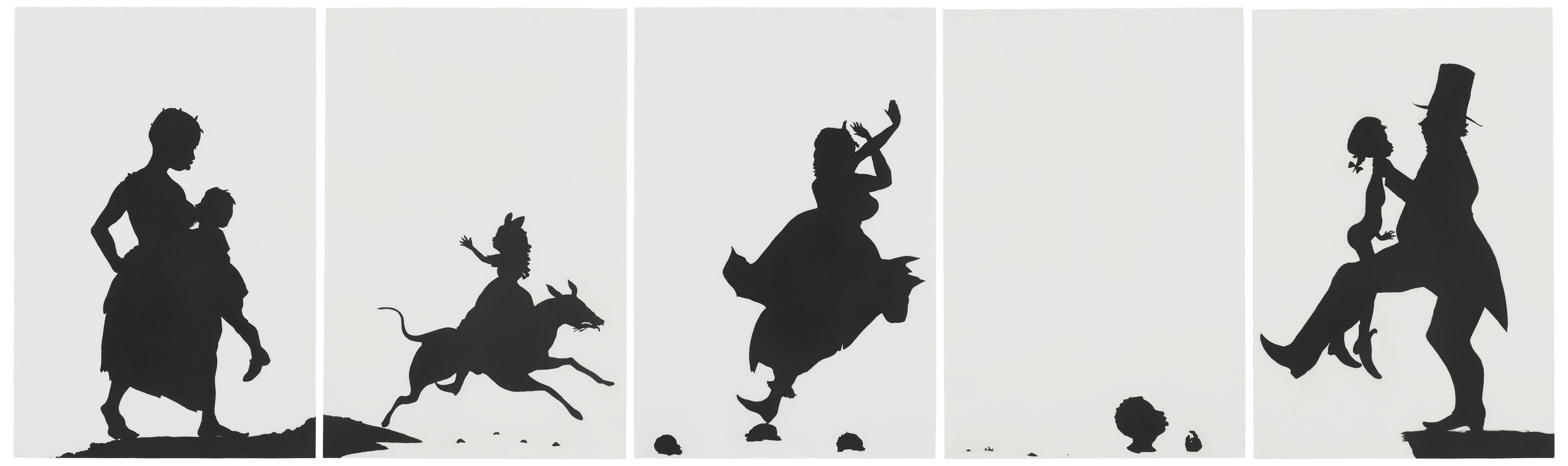 Kara Walker — Средство для достижения цели...Драма теней в пяти действиях