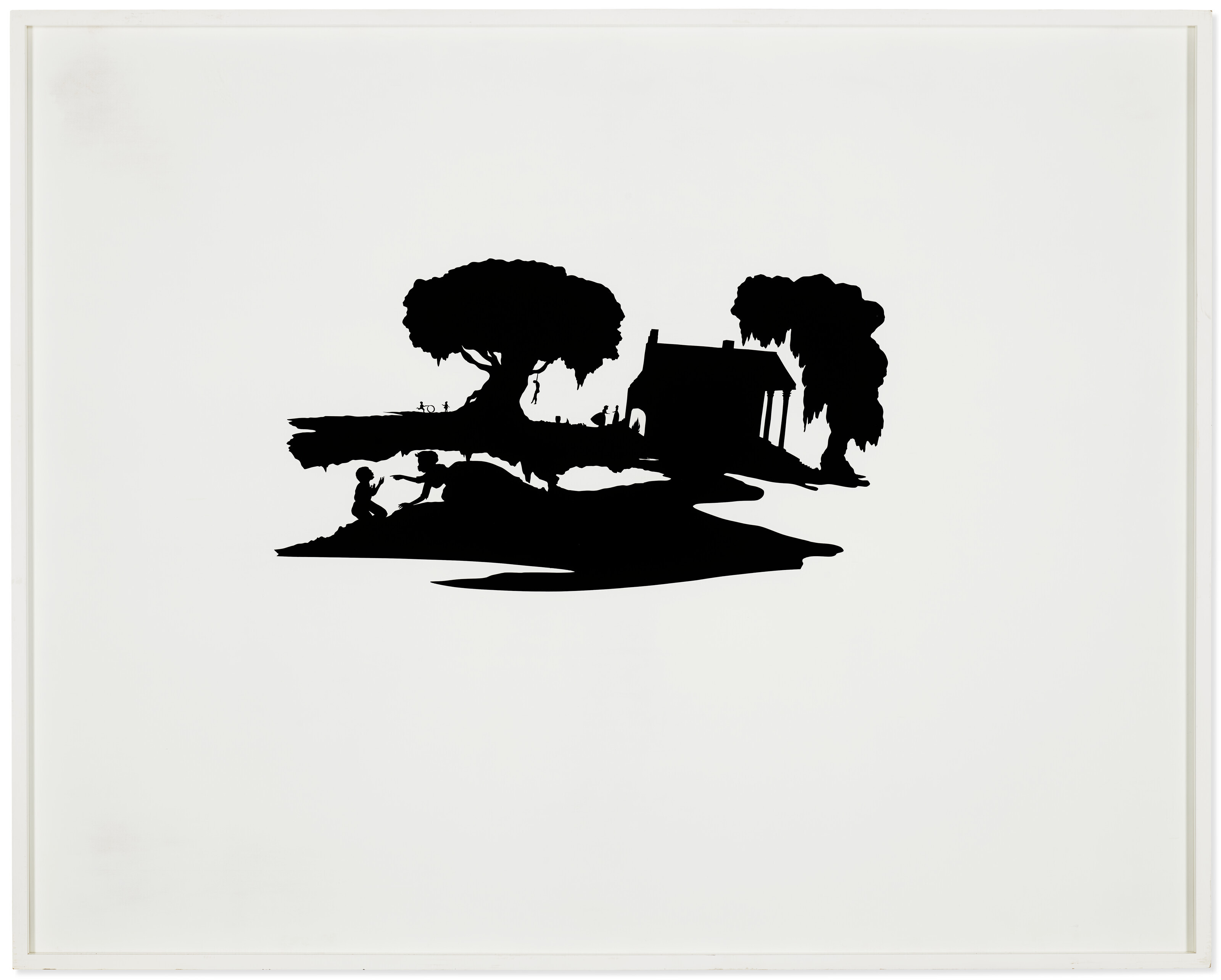 Kara Walker — Живописный (Панель 1: Бродяга, Панель II: Нежное напоминание, Панель III: О Вас, Панель IV: Соучастие, Панель V: Наша гибель), изображение 5