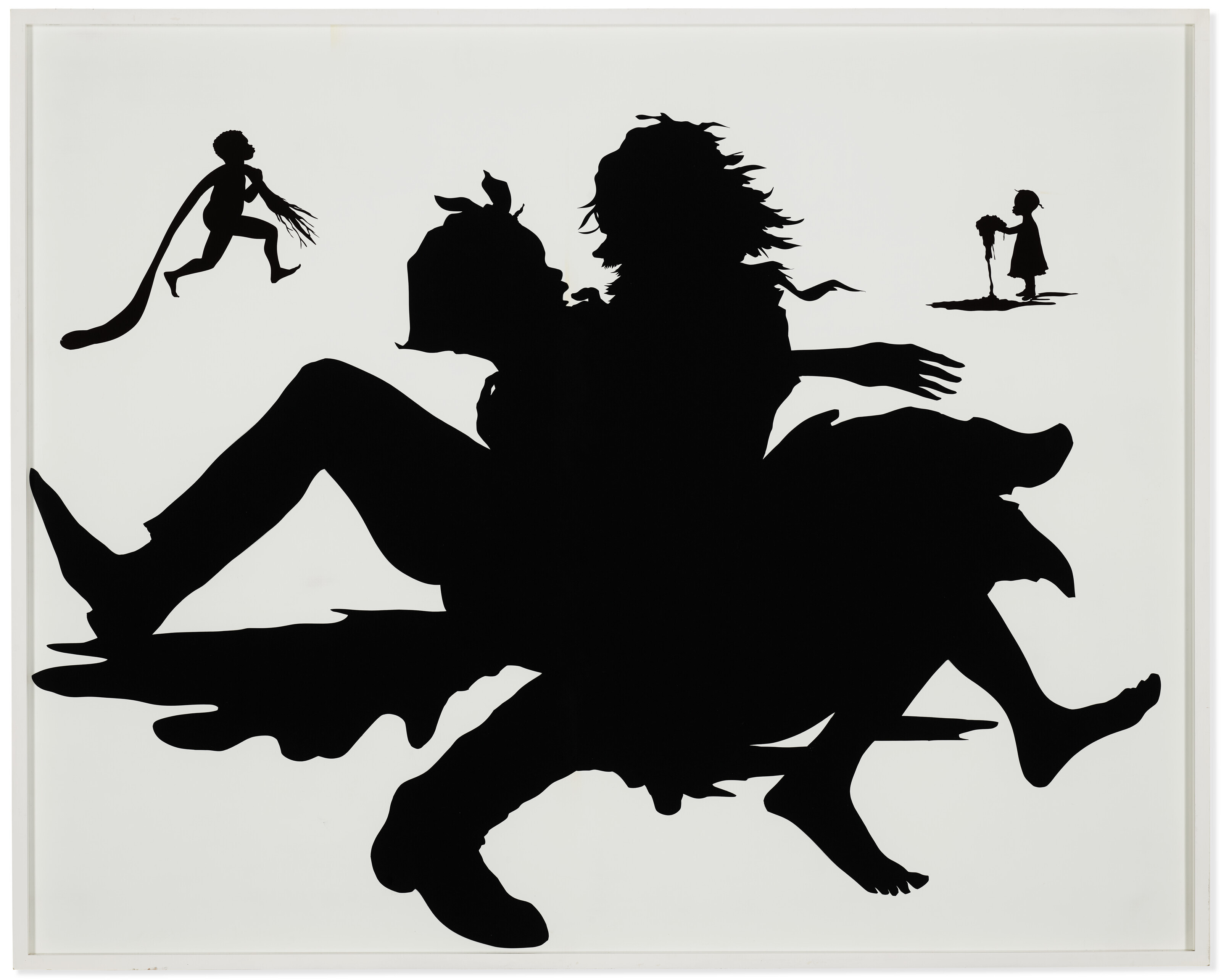 Kara Walker — Живописный (Панель 1: Бродяга, Панель II: Нежное напоминание, Панель III: О Вас, Панель IV: Соучастие, Панель V: Наша гибель), изображение 7