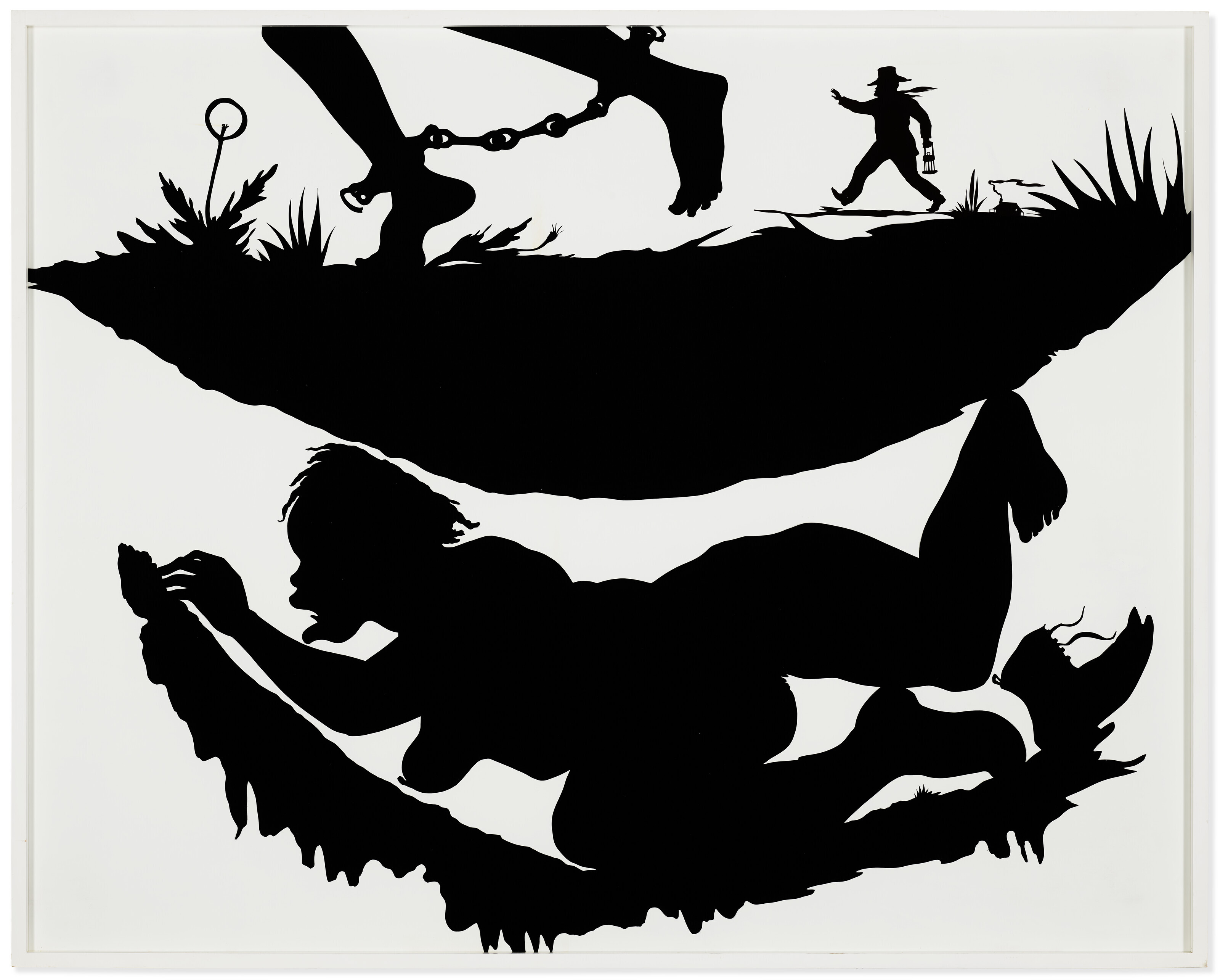 Kara Walker — Живописный (Панель 1: Бродяга, Панель II: Нежное напоминание, Панель III: О Вас, Панель IV: Соучастие, Панель V: Наша гибель), изображение 9