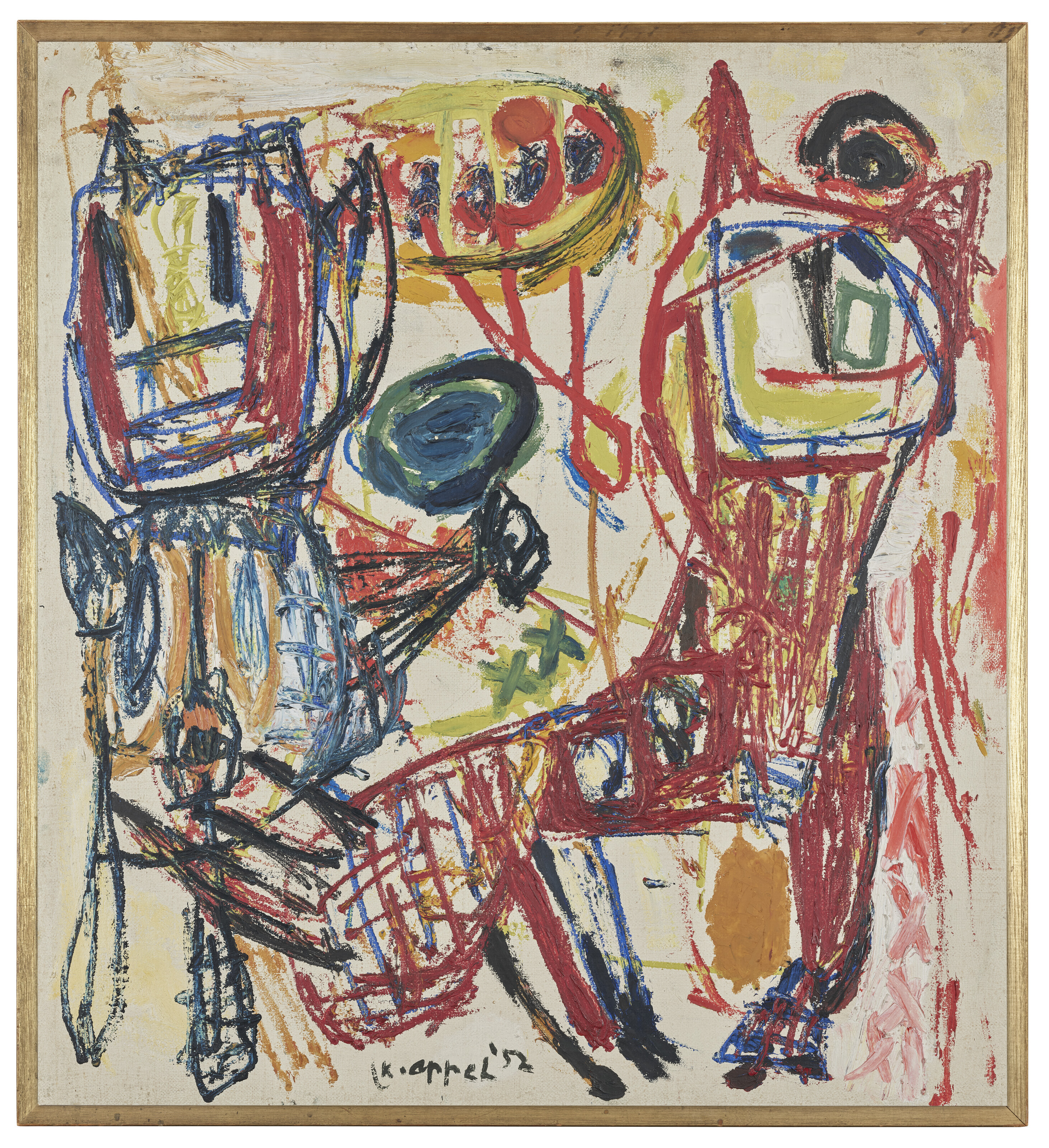 Karel Appel — Личный состав авек чиен, изображение 2