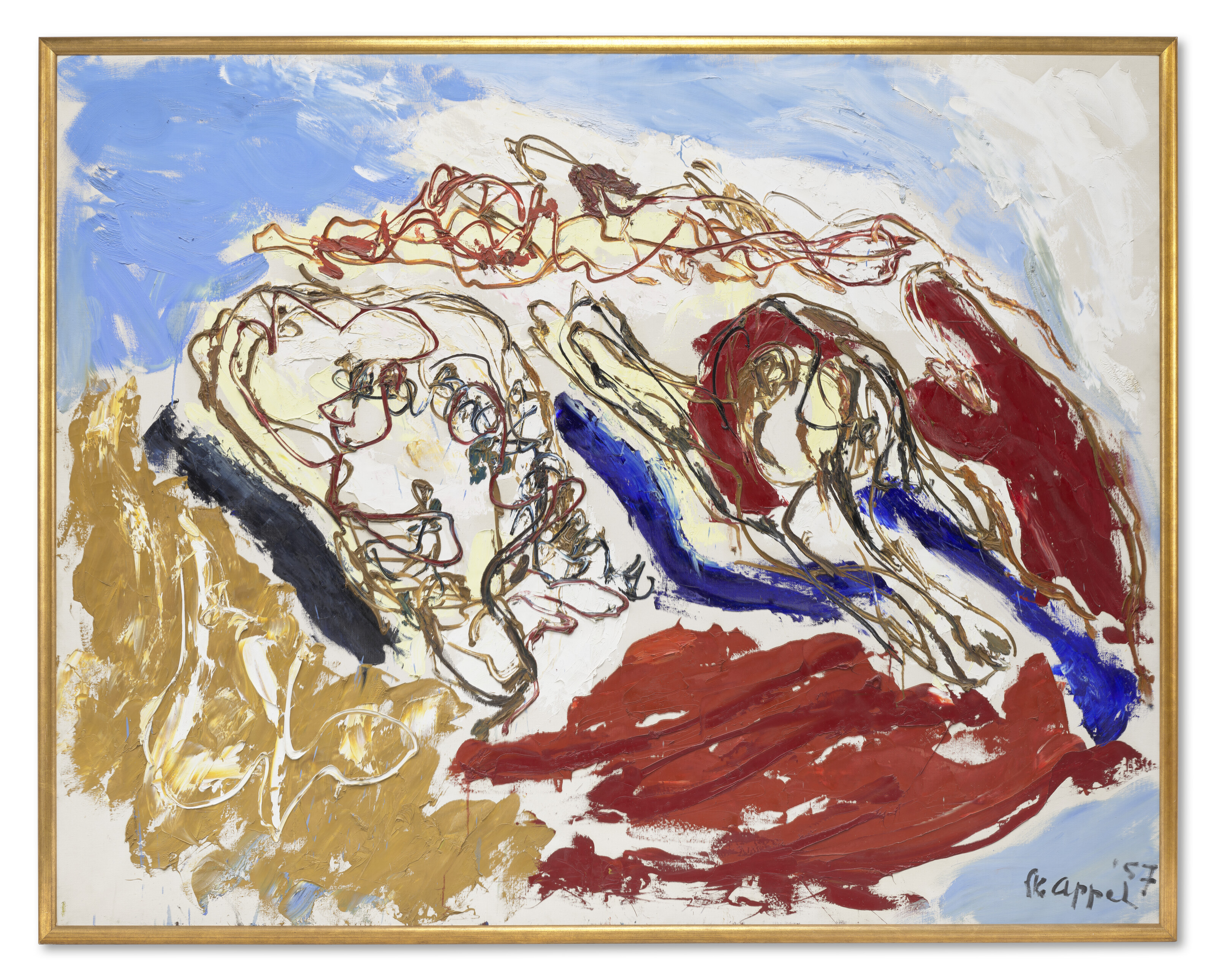 Karel Appel — Пляжная жизнь, изображение 2