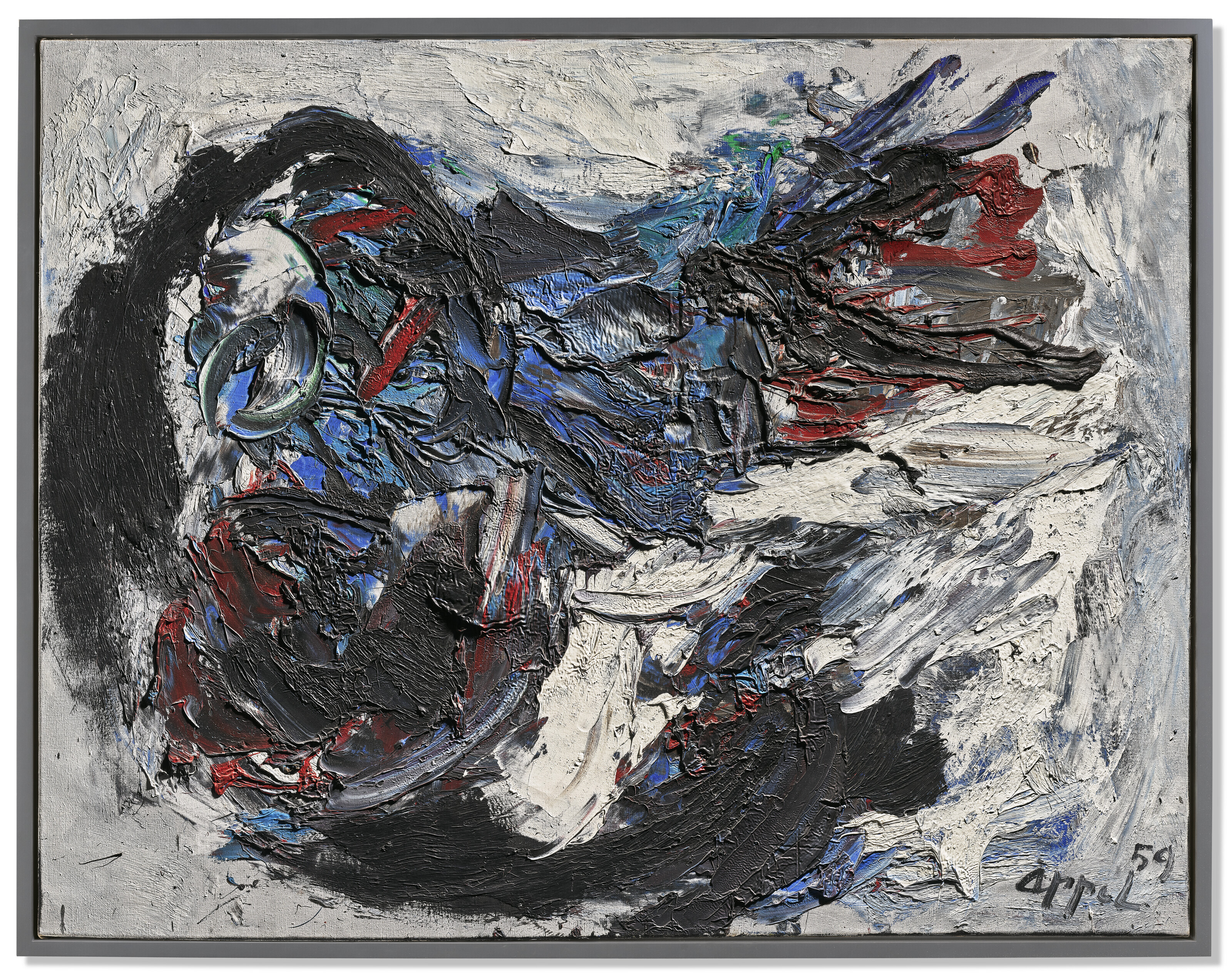 Karel Appel — Парашют (Падение), изображение 2