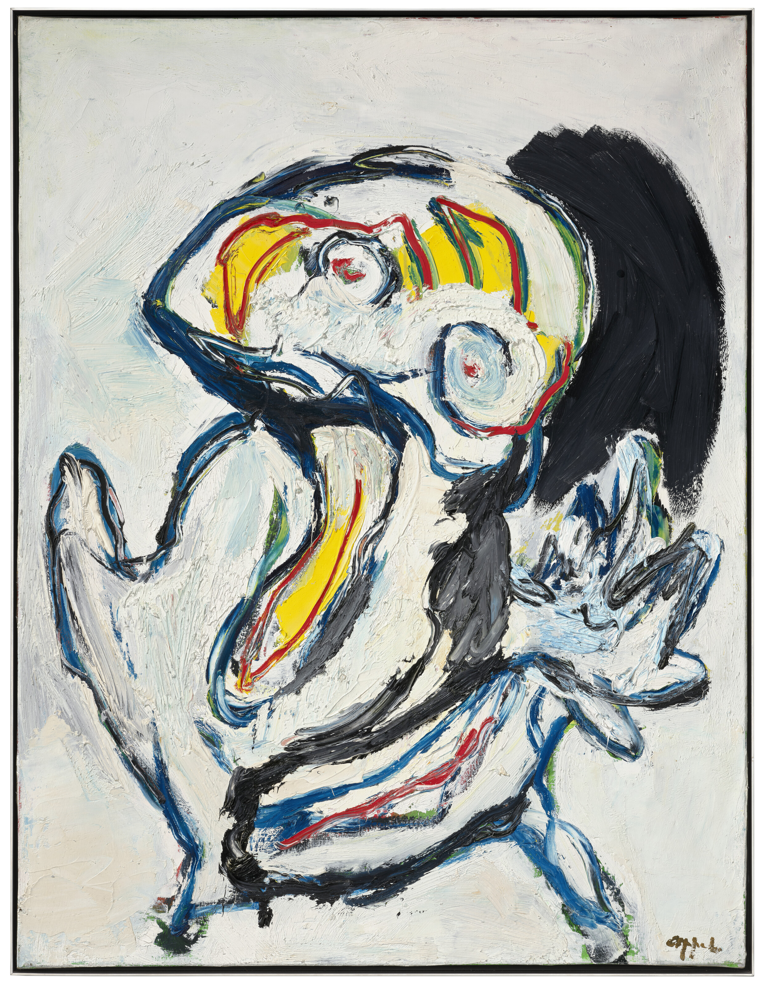 Karel Appel — Л'Ойсо блан, изображение 2