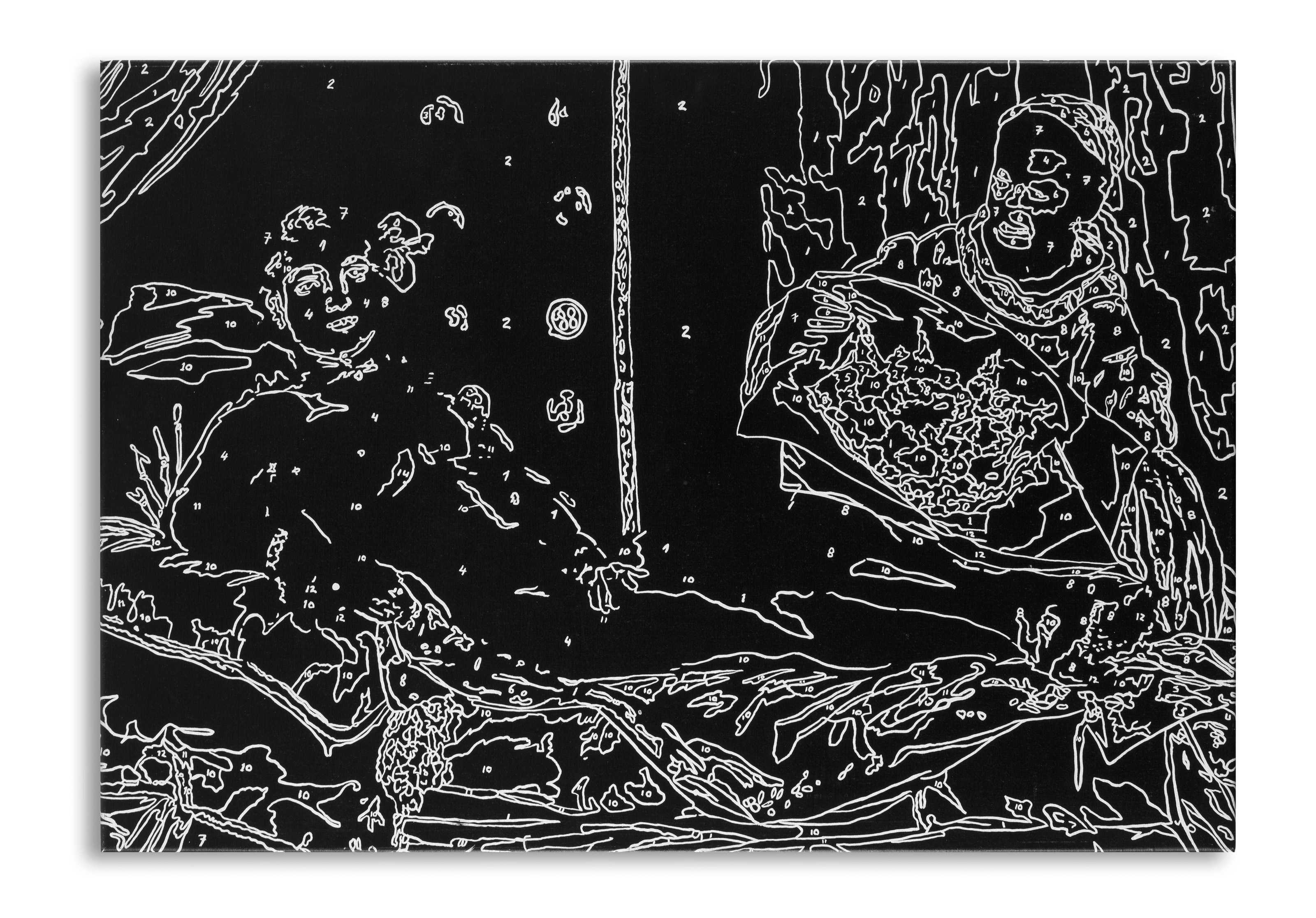 Karel Appel — Геваллен Хофд (Упавшая голова), изображение 4
