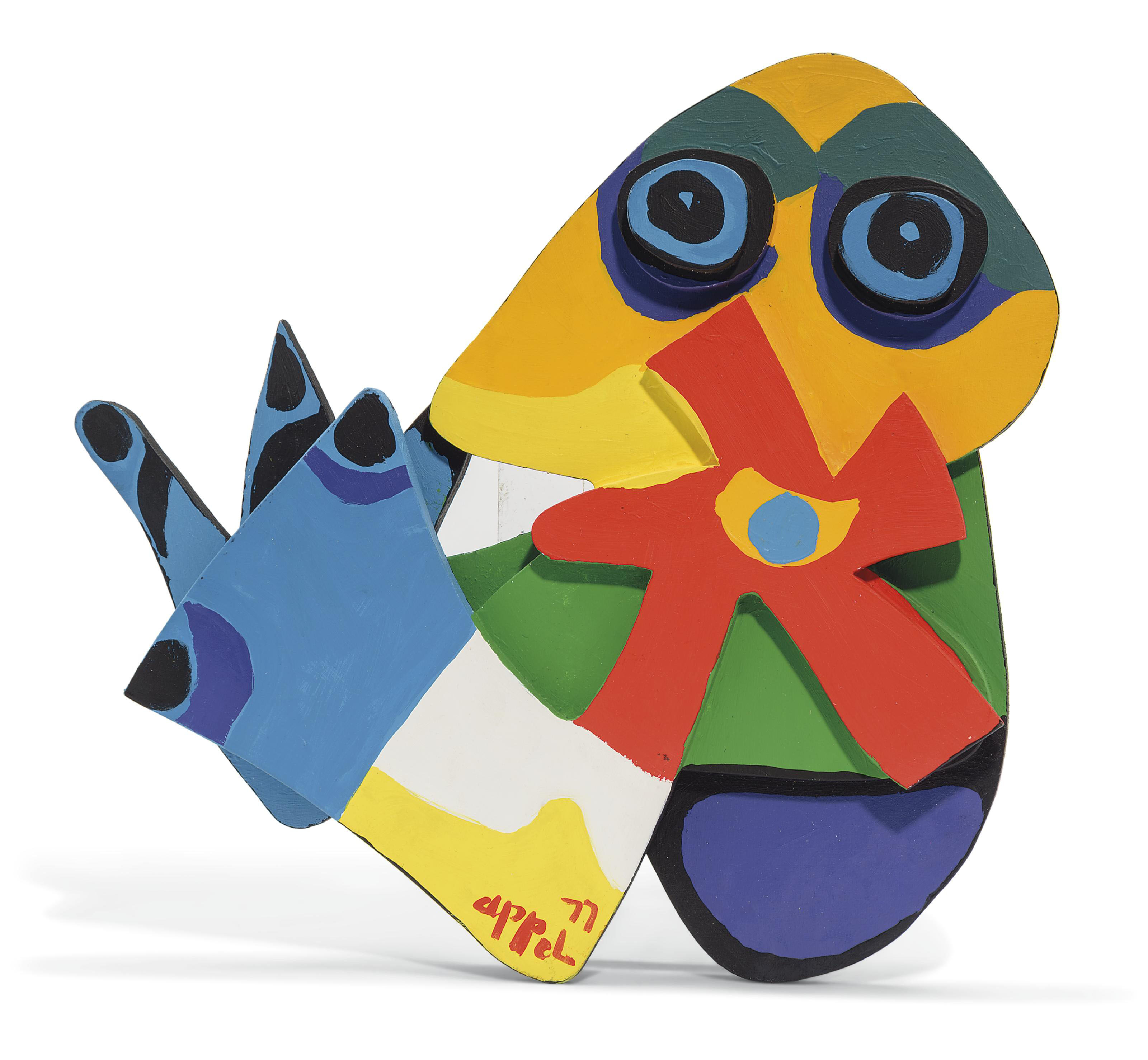 Karel Appel — Кийк Лиф Спил Встретился с Карелом Аппелем, изображение 2